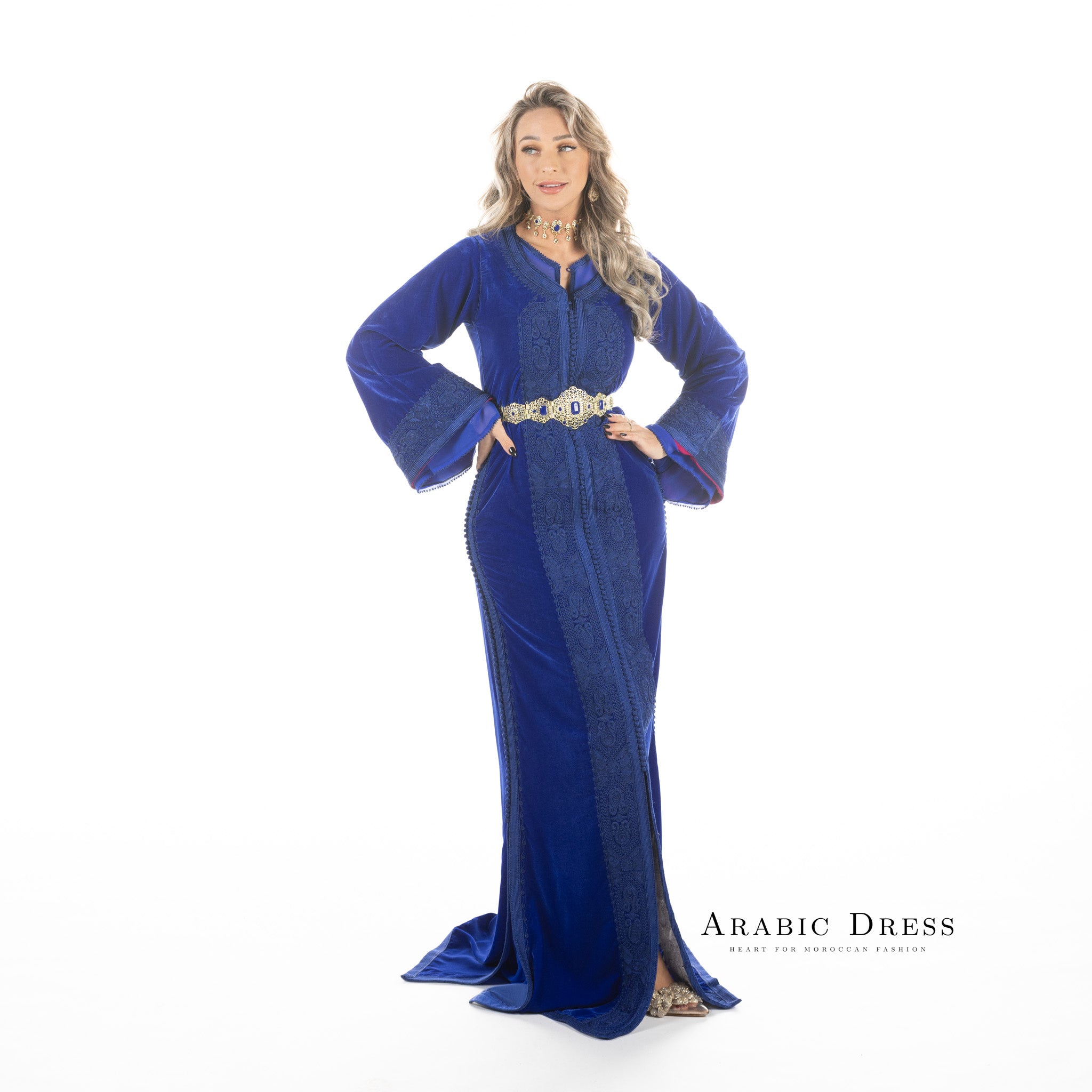 Caftan  Lina Royalblue