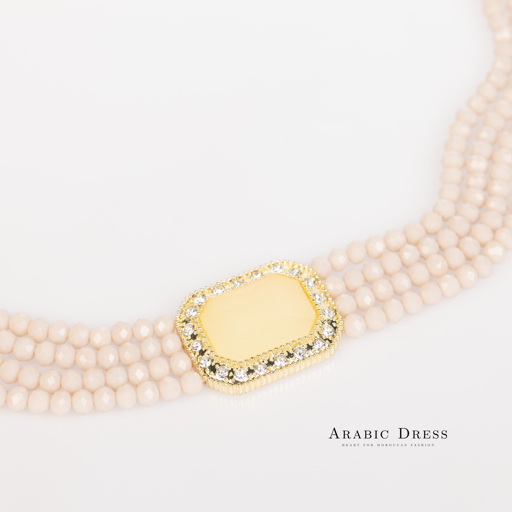 Creme Mi-So Necklace set