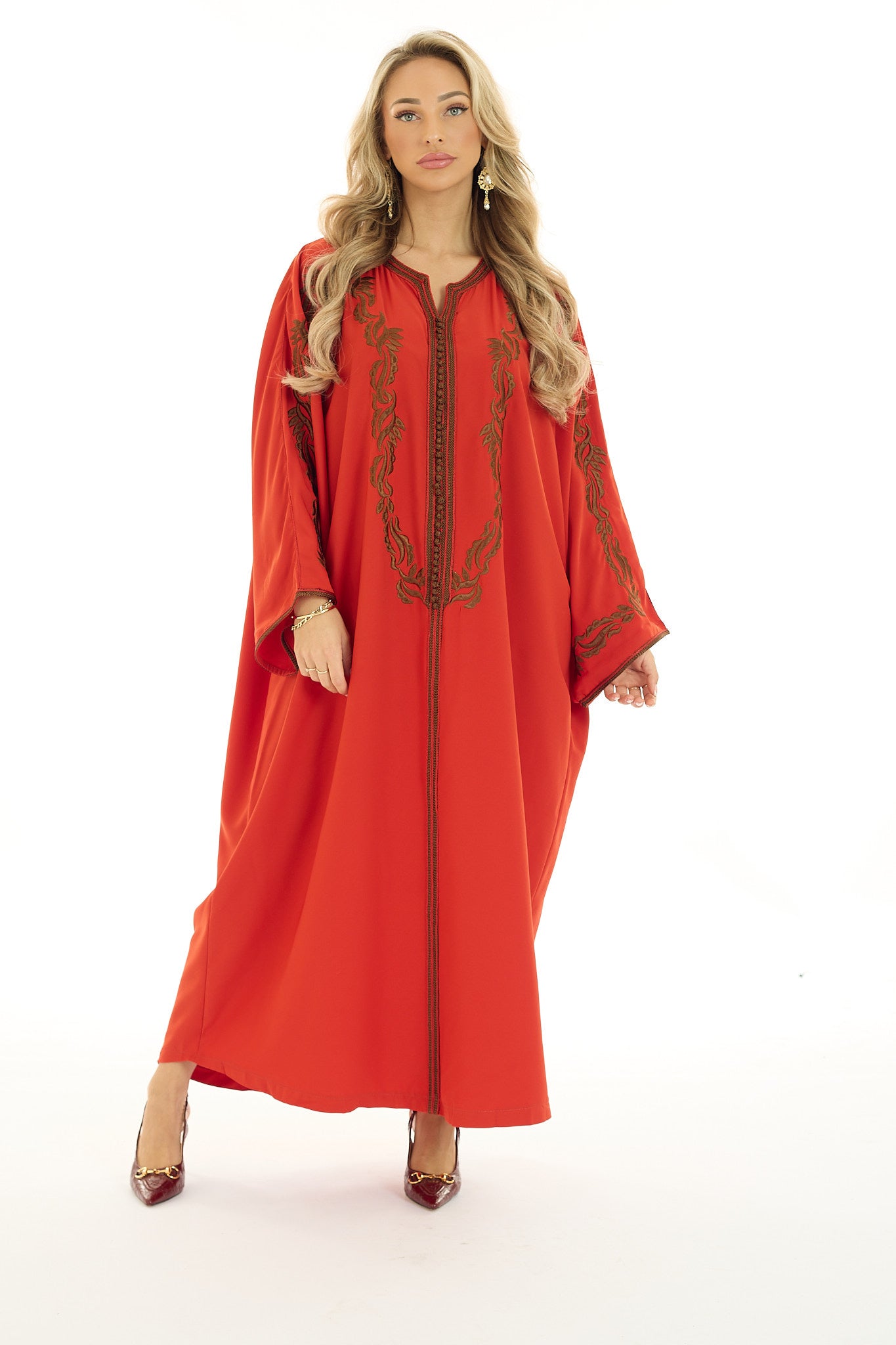 Caftan Bouchra Orange