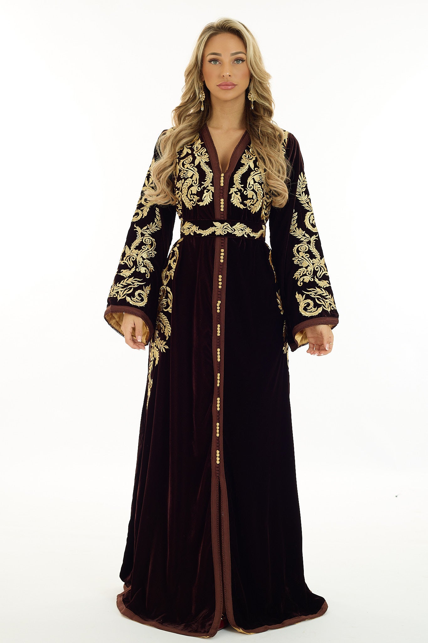 Caftan Nisma Brown
