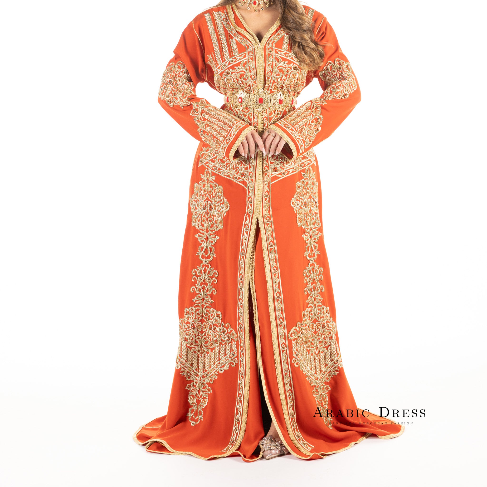 Caftan yusrat orange
