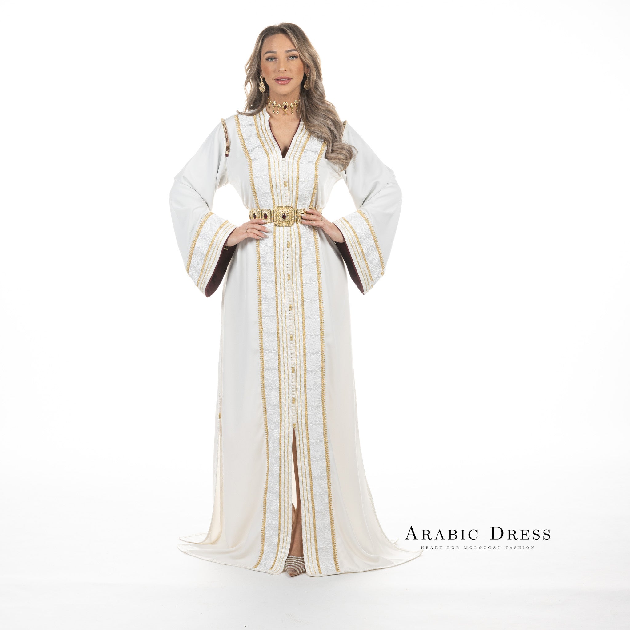 Caftan Camilia Brokenwhite