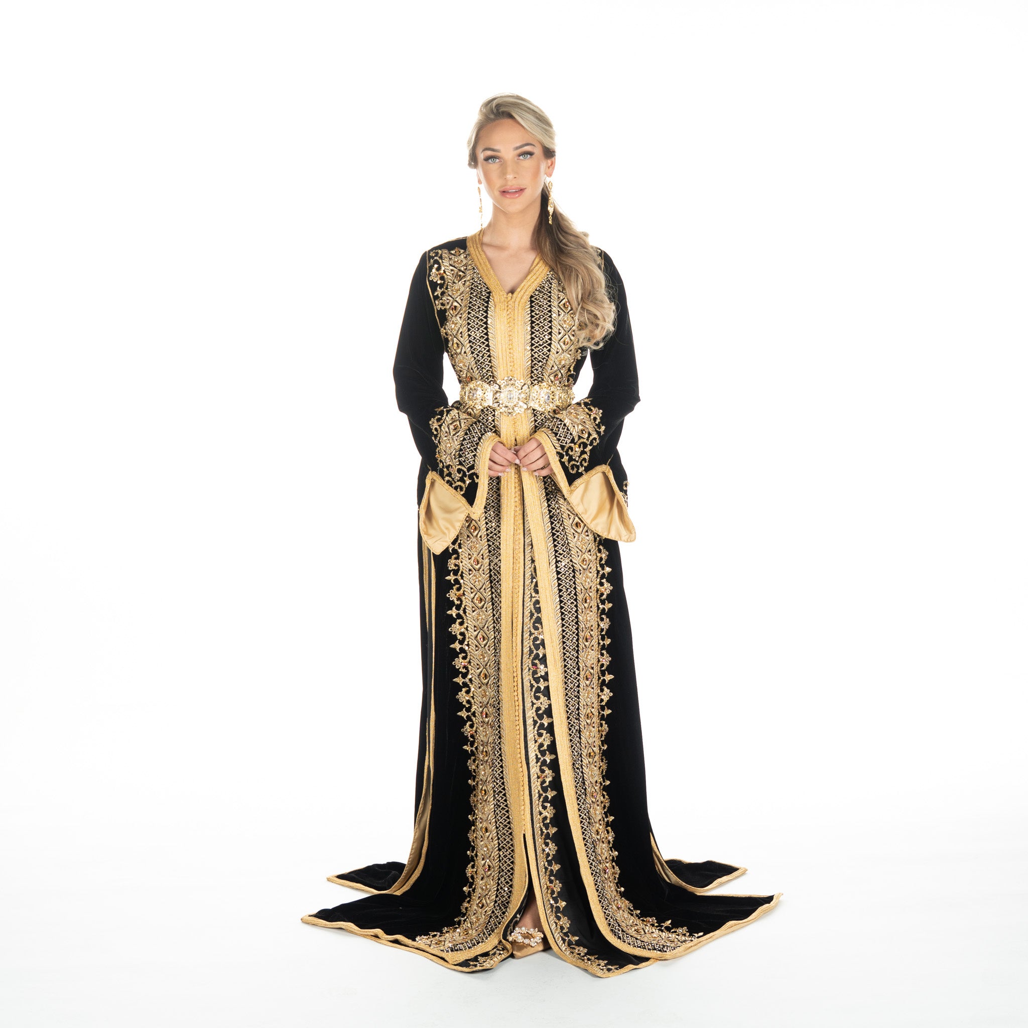 Exclusieve Caftan Isabel Black