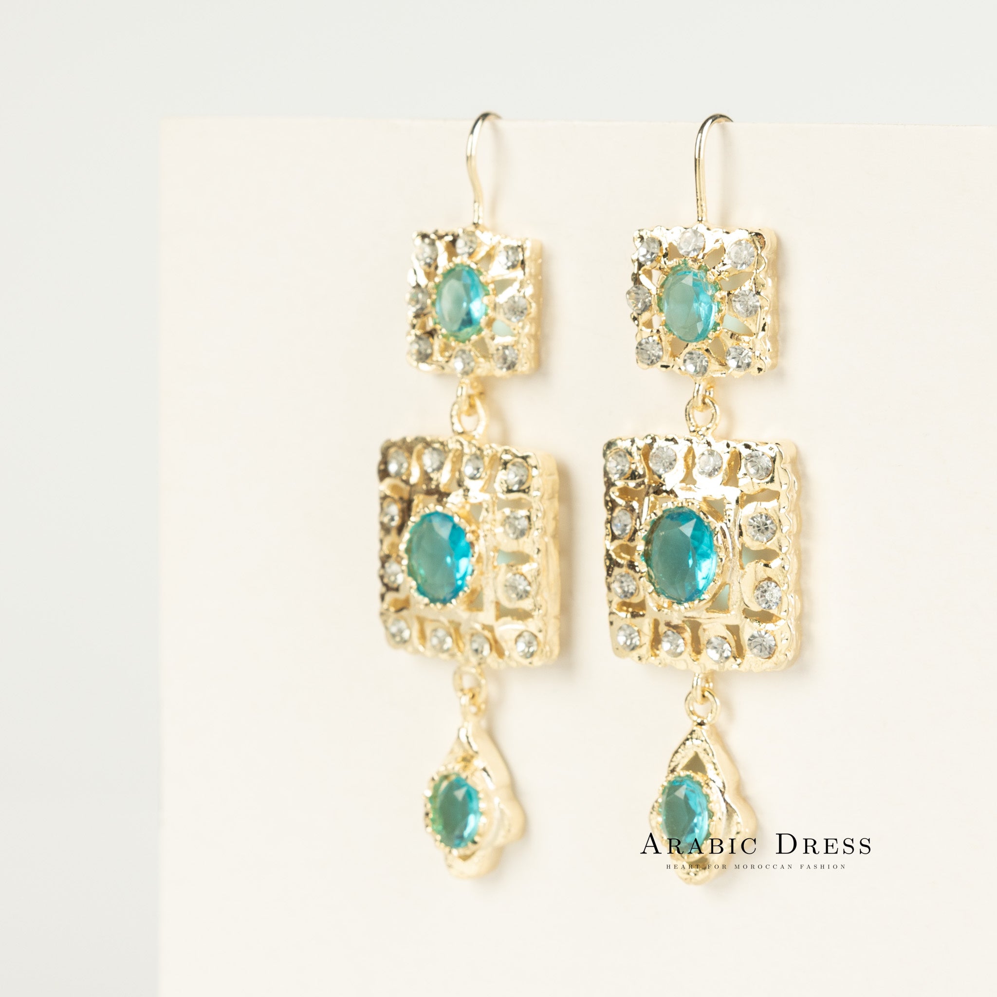 Lightblue  Nisa necklace set