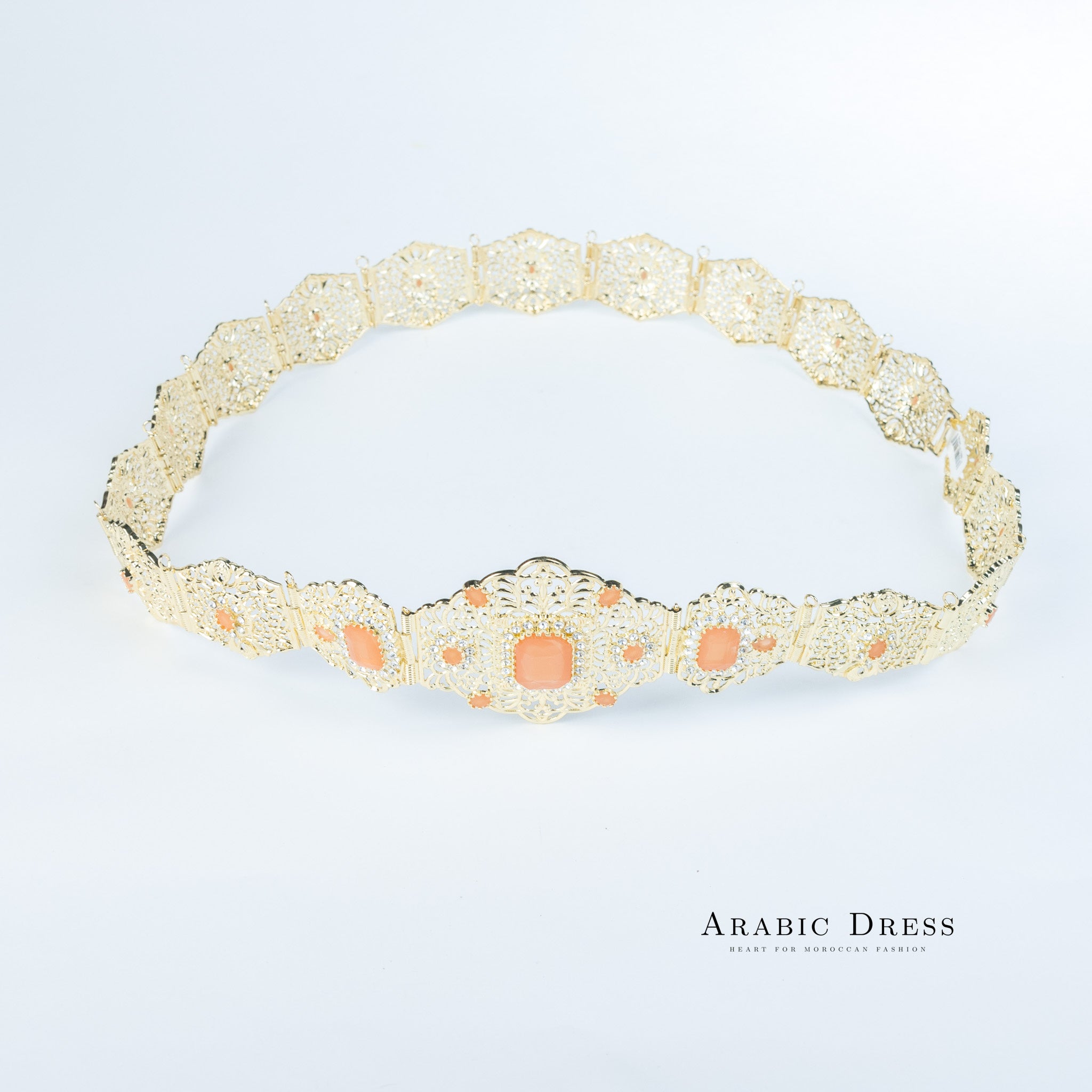 Bora Gold/Salmon Belt