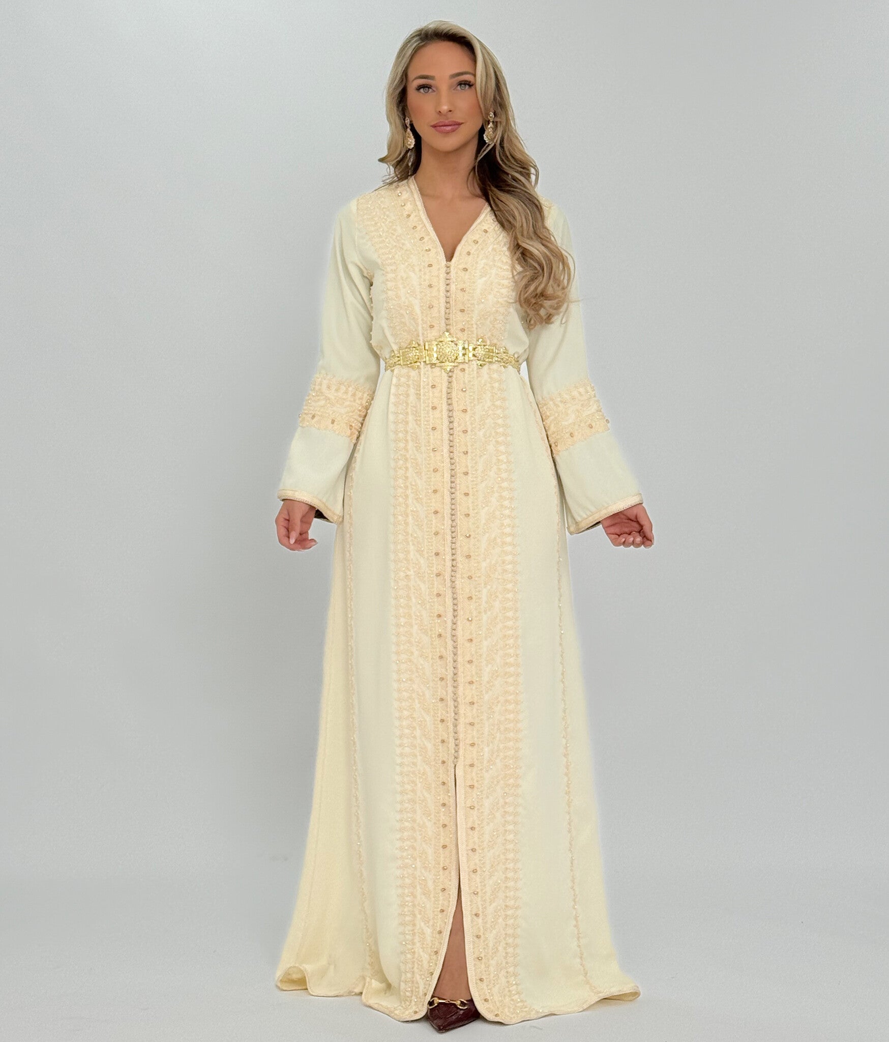 Caftan Lamyae  Cream