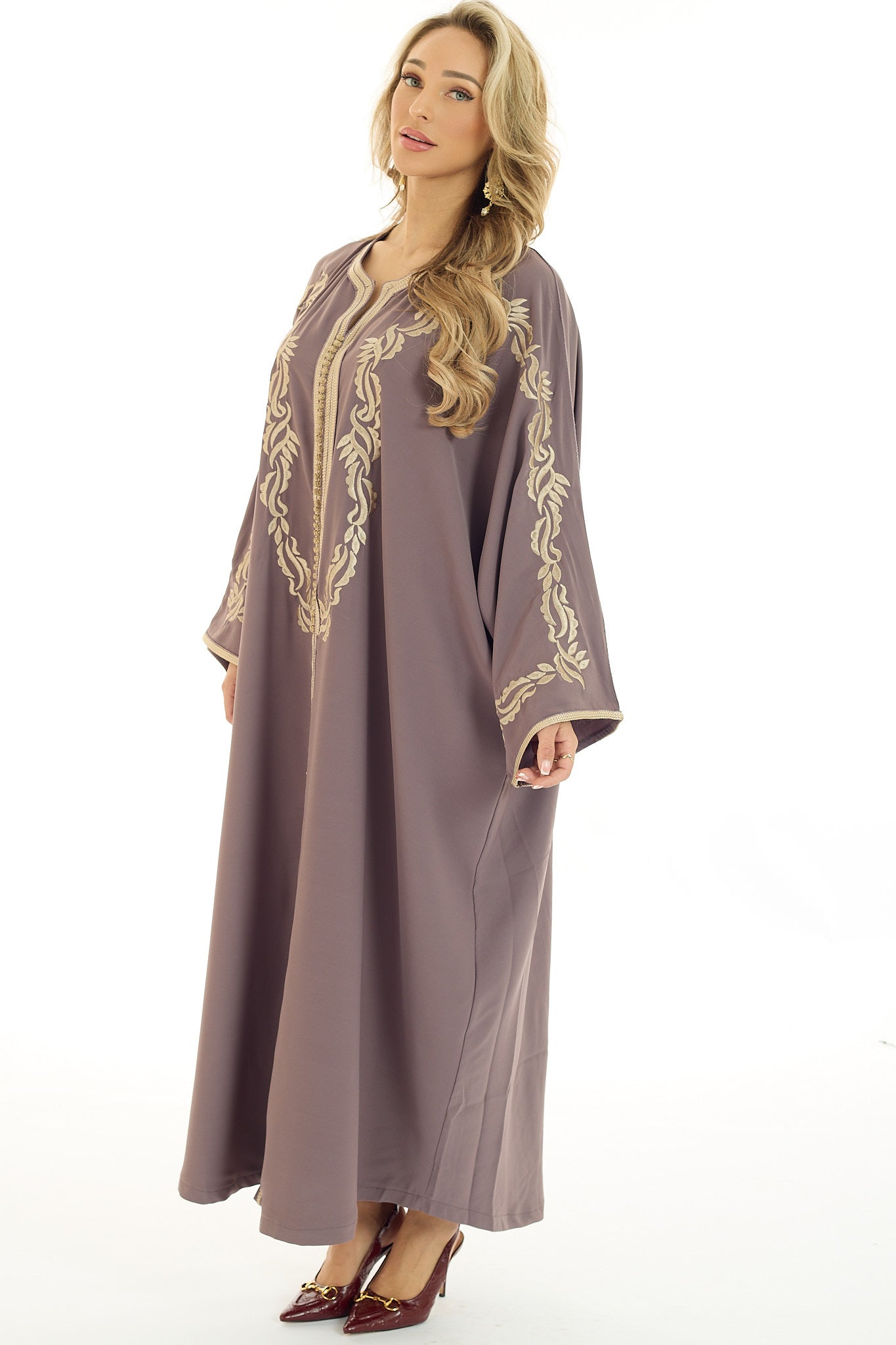 Caftan Bouchra Purple
