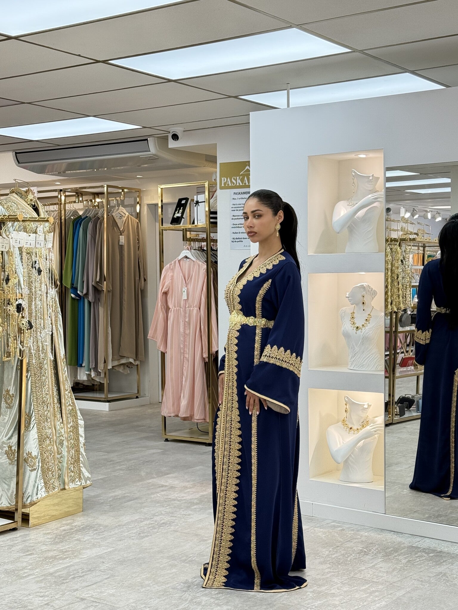 Caftan Sundus Oxfordblue