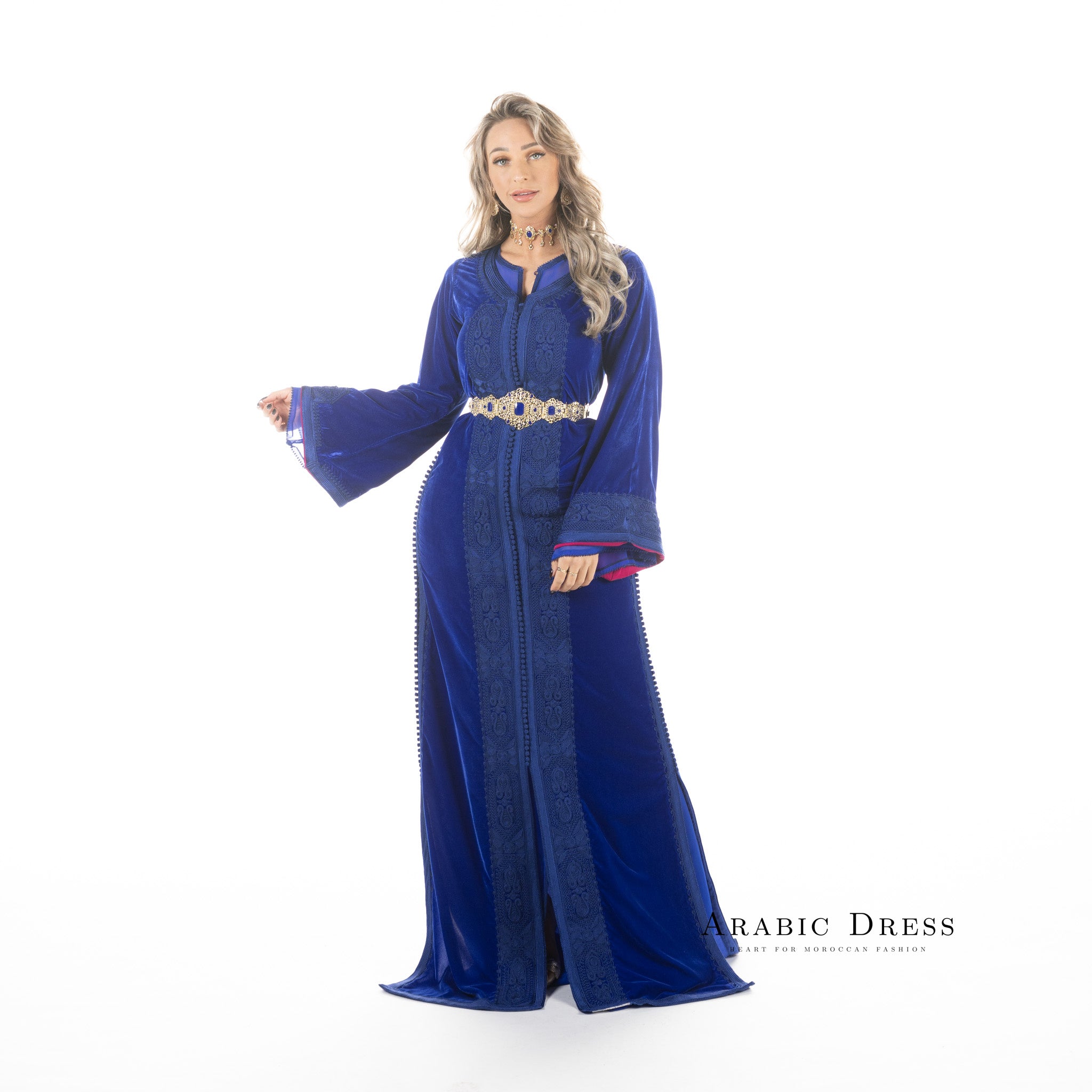 Caftan  Lina Royalblue