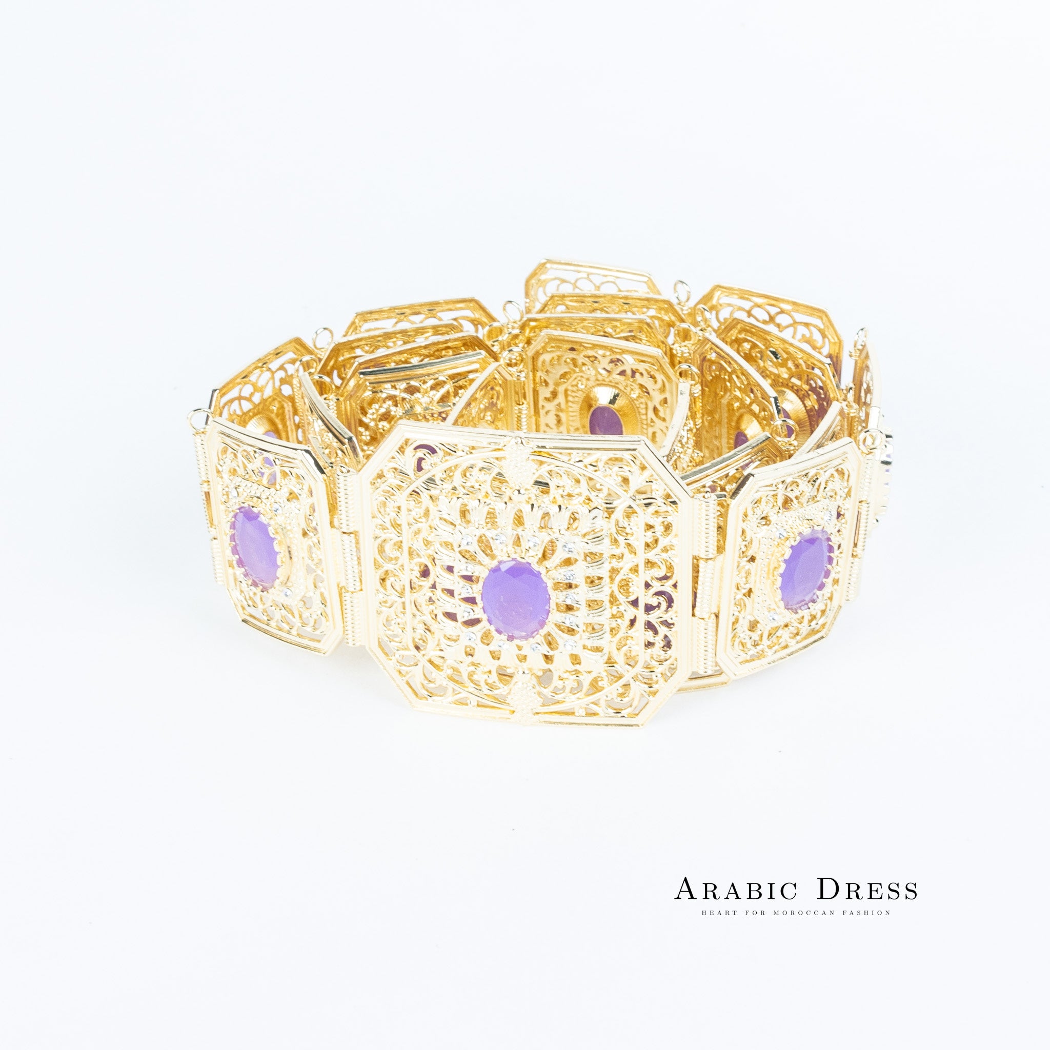 Micha Gold/Violet Belt