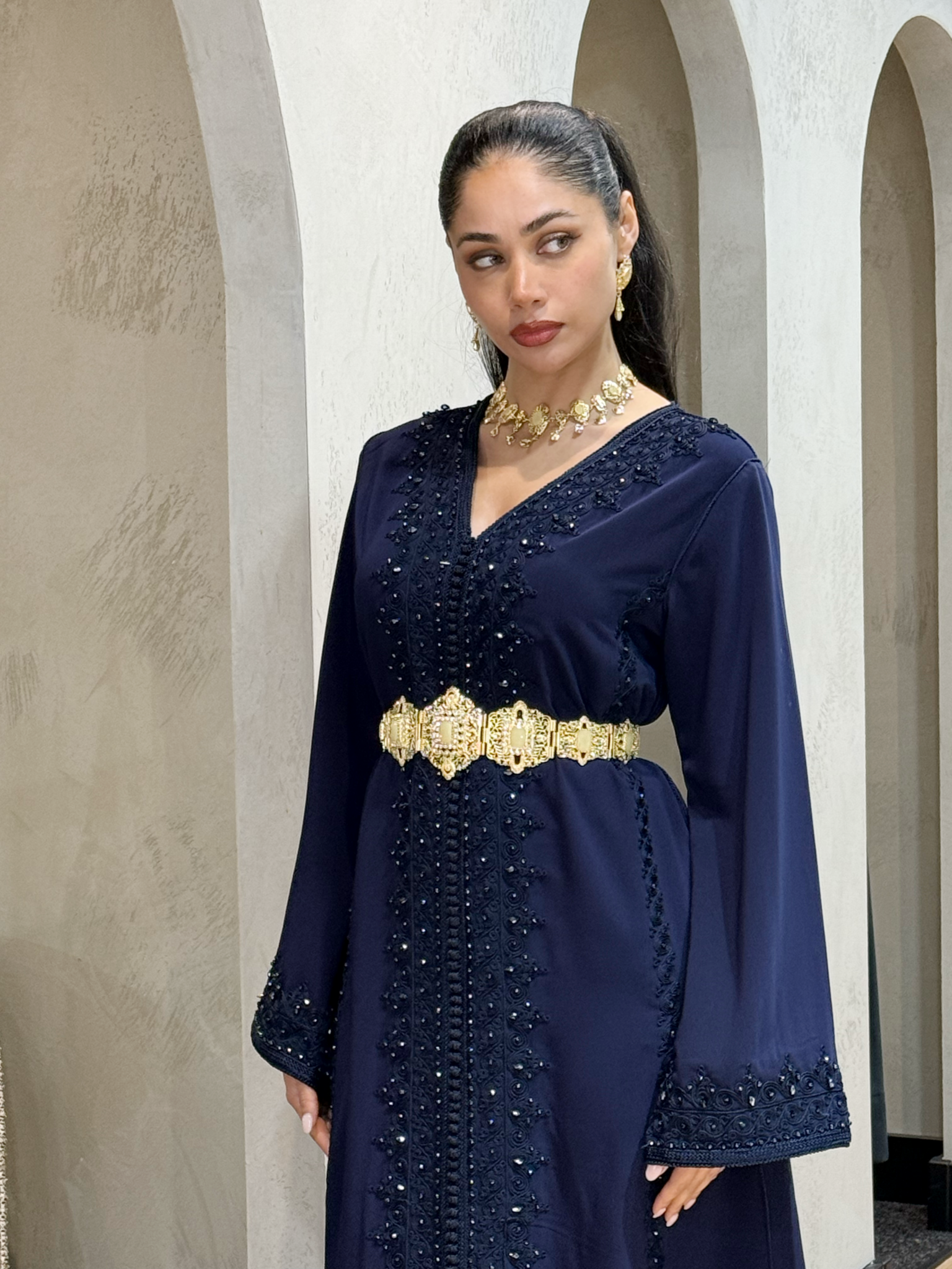 Caftan Lily  Oxfordblue