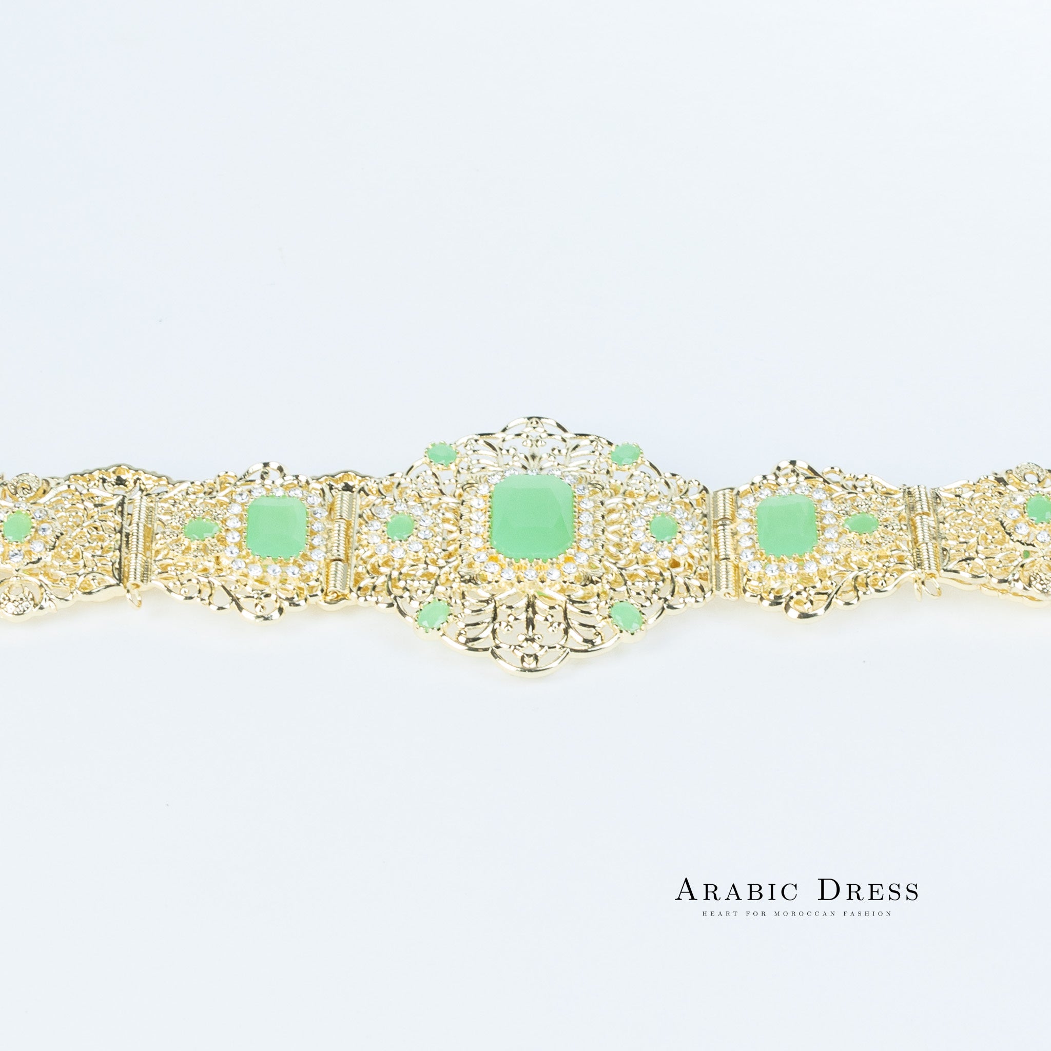 Bora Gold/Mintgreen Belt