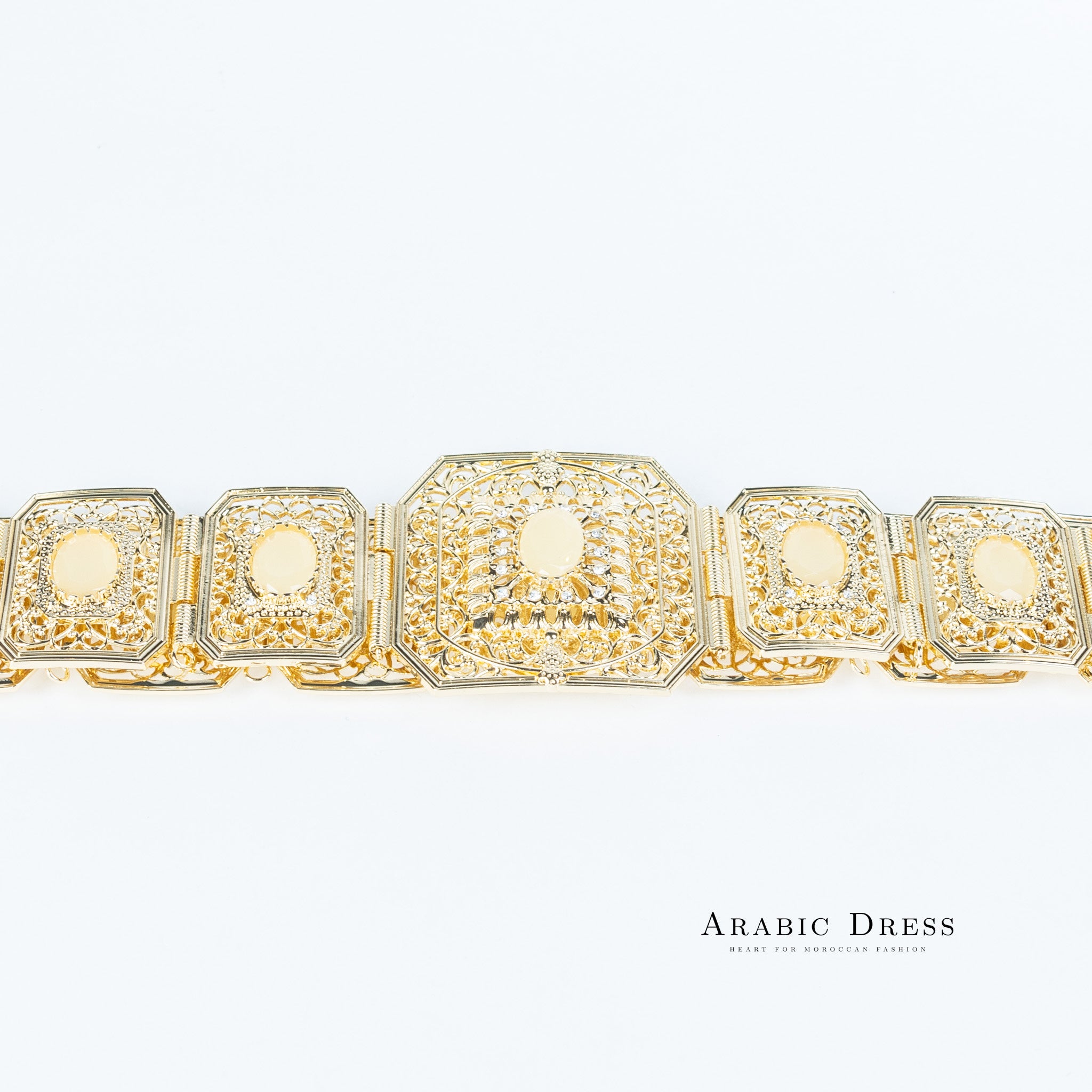 Micha Gold/Creme Belt