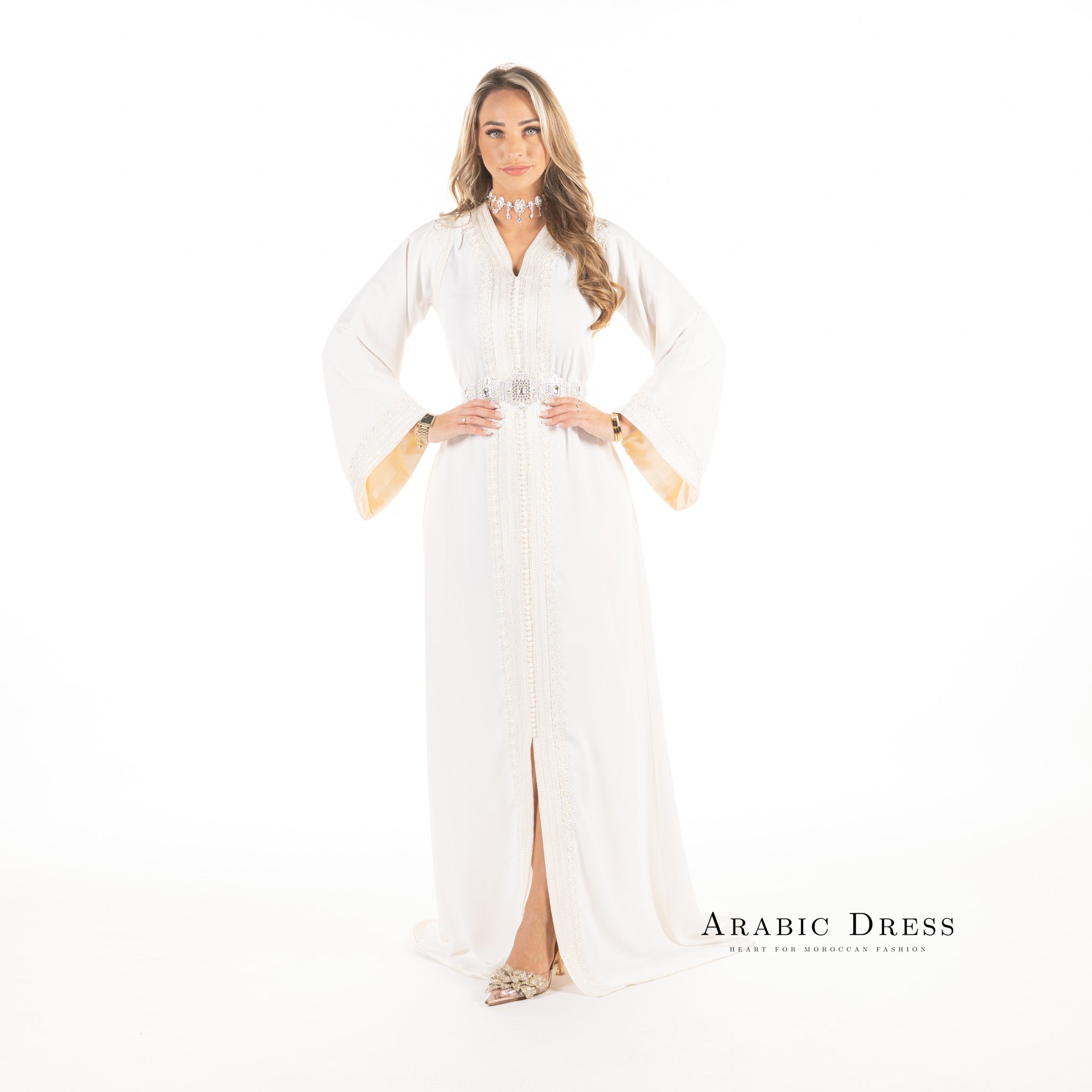 Caftan Safae Brokenwhite