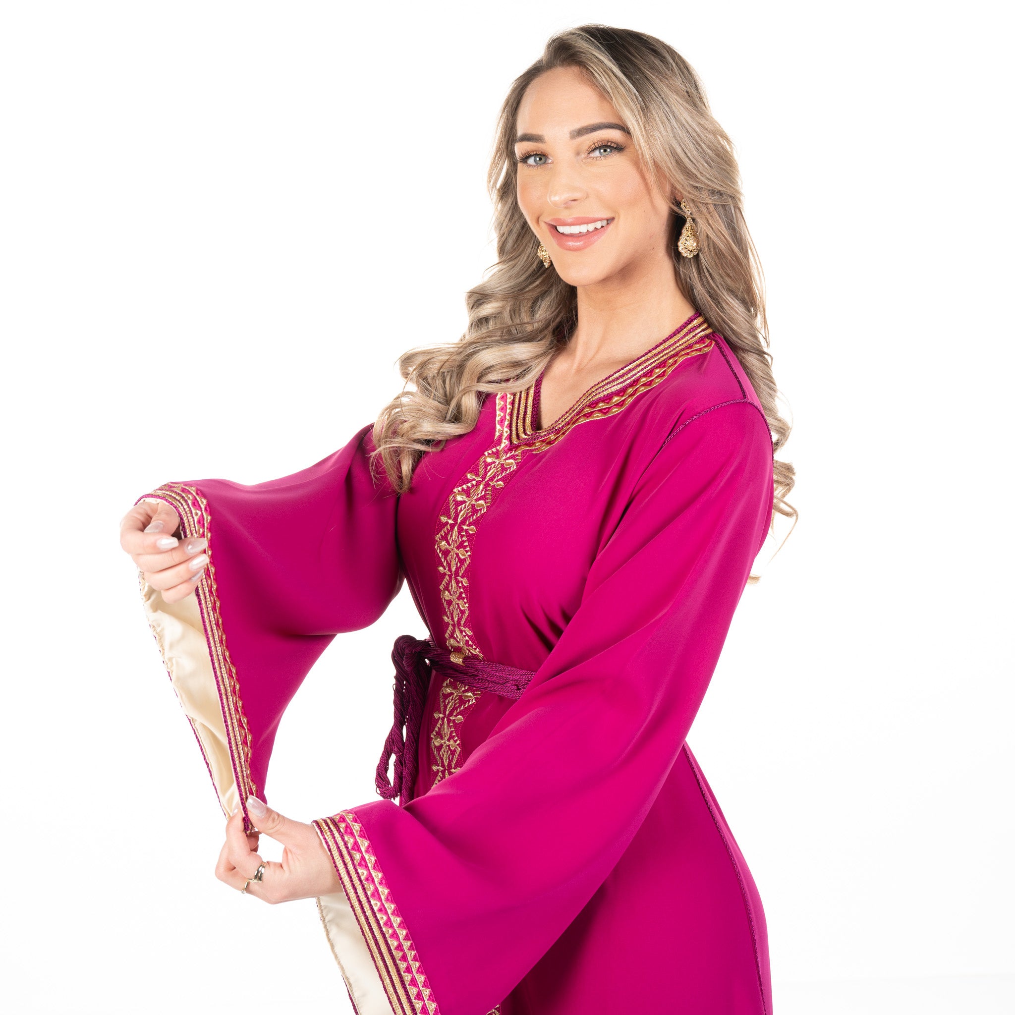 Caftan Basma  Magenta