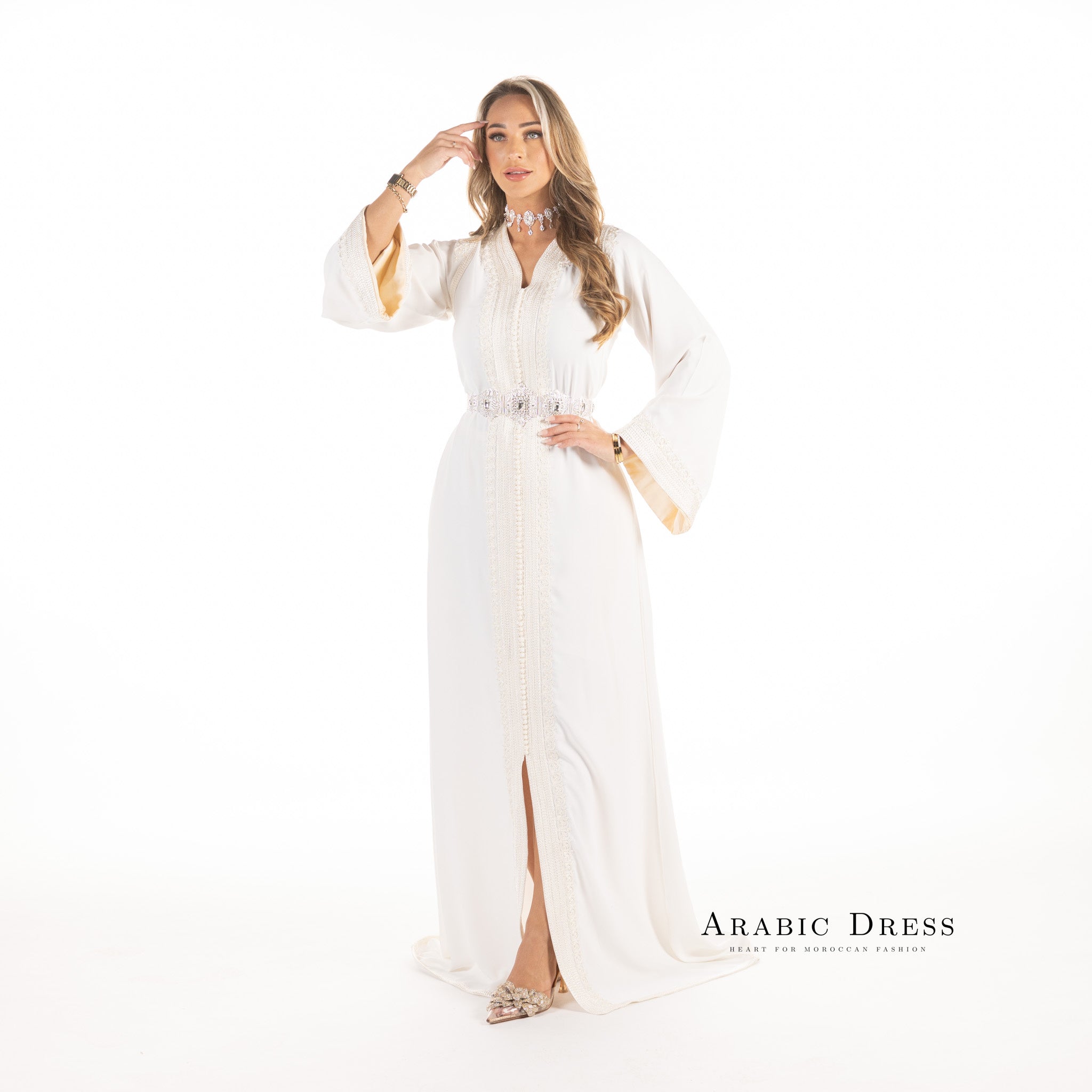 Caftan Safae Brokenwhite