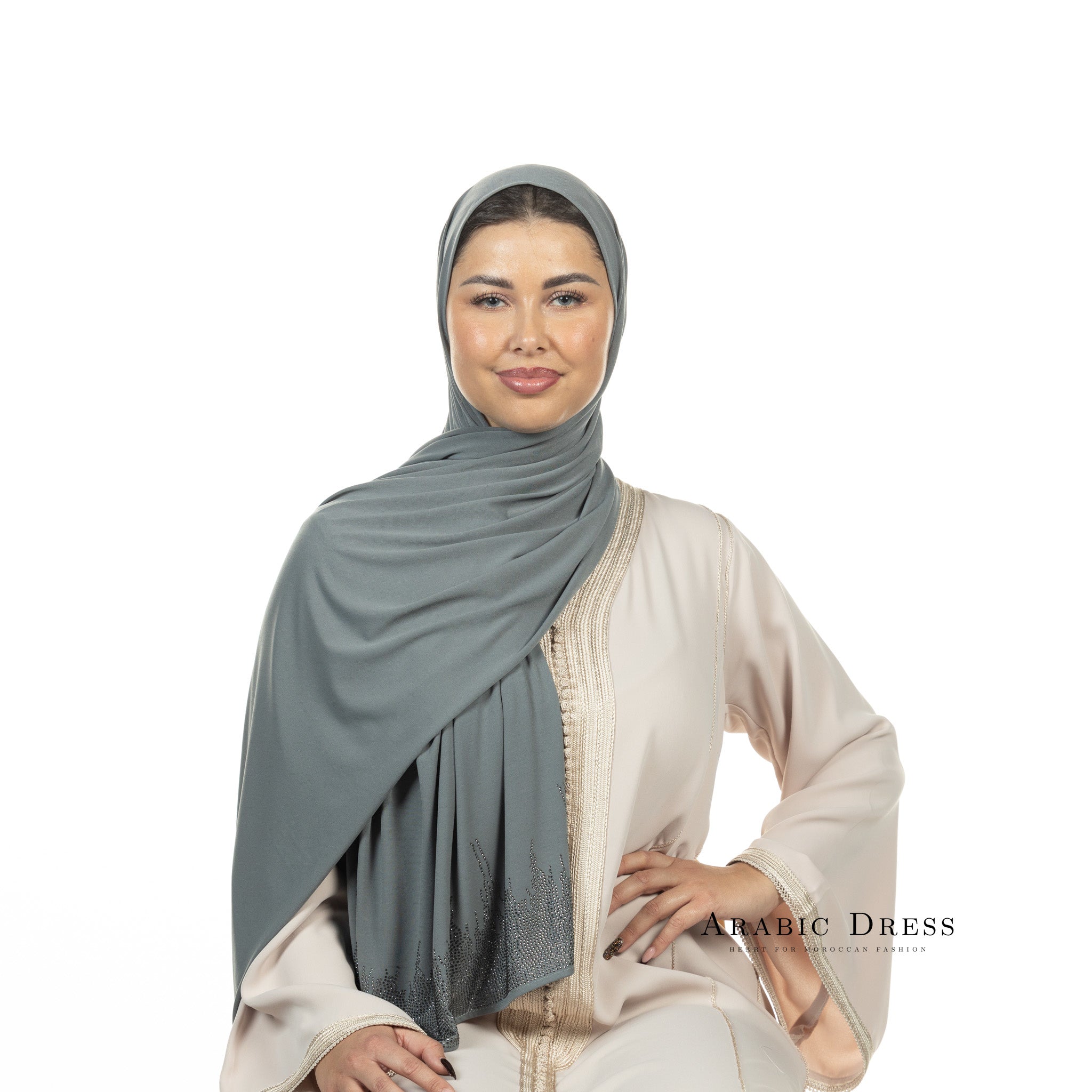 PREMIUM JERSEY HIJAB LIA - DOLPHIN GRAY