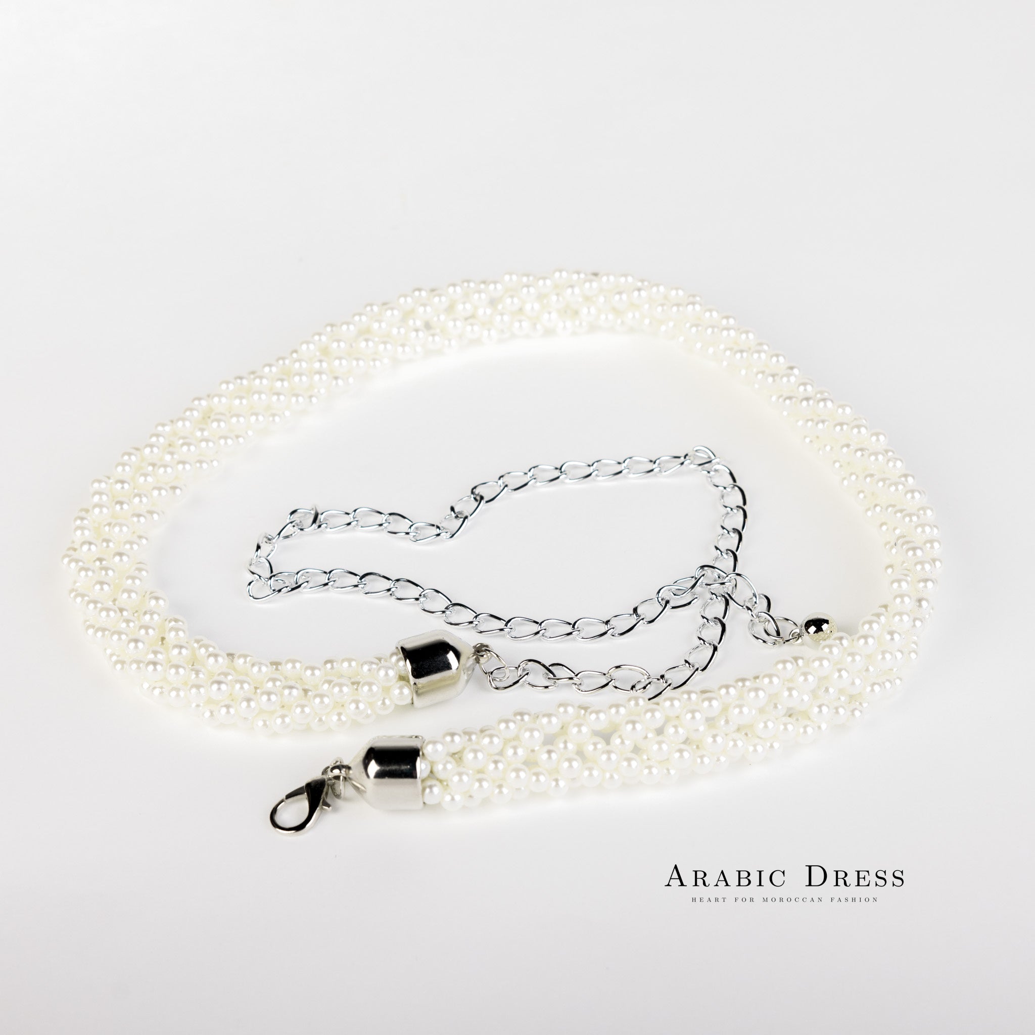Pearl Belt Silver