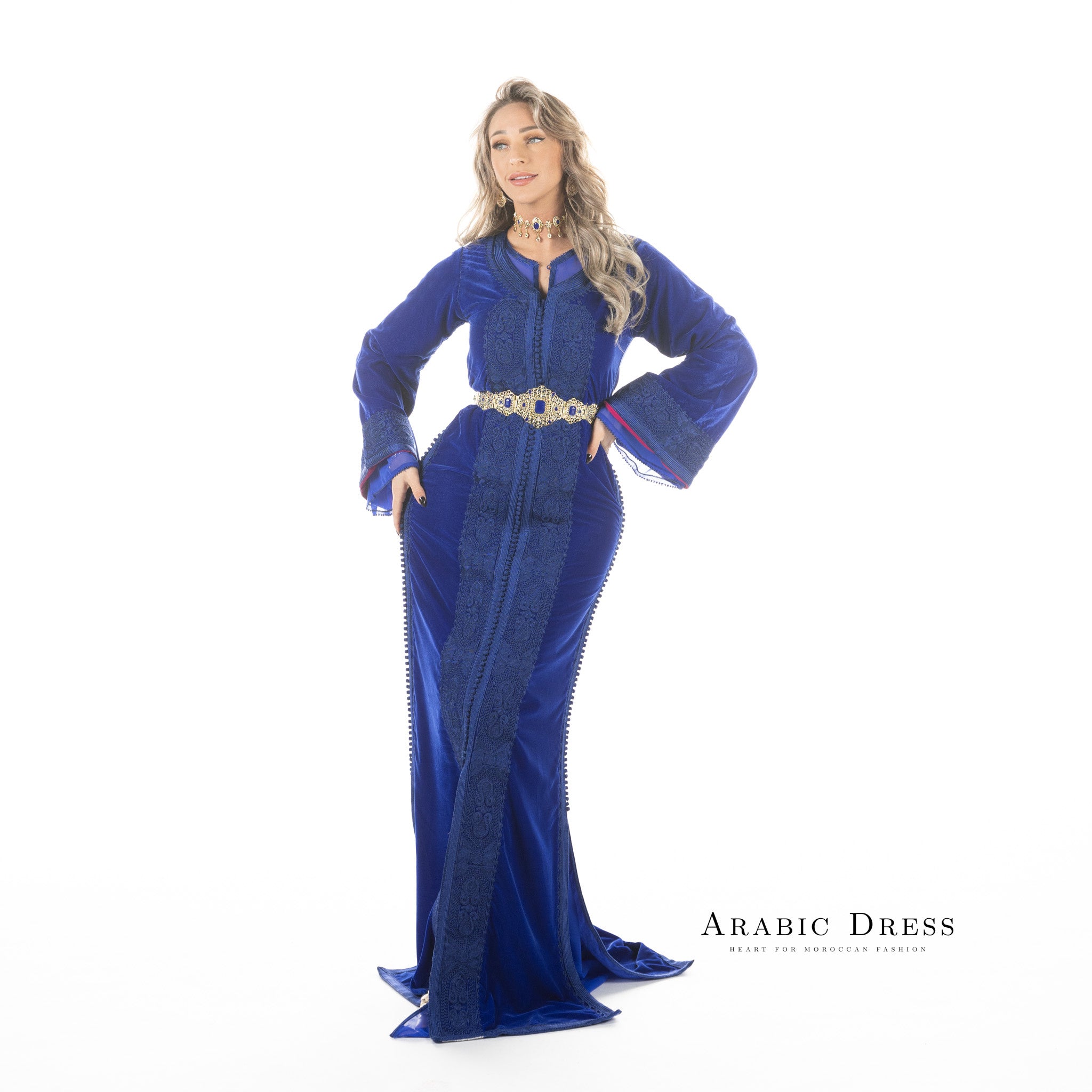 Caftan  Lina Royalblue