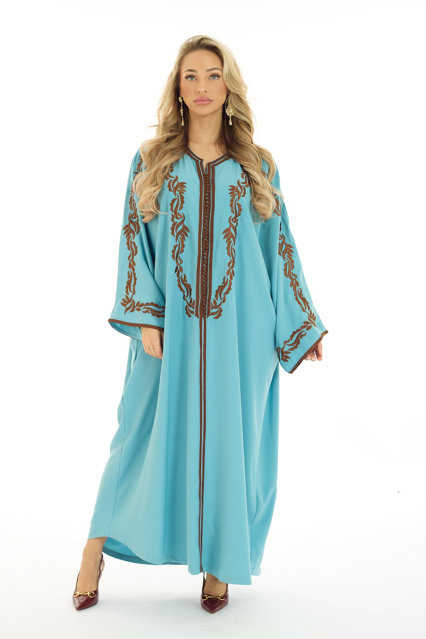 Caftan Bouchra Blue