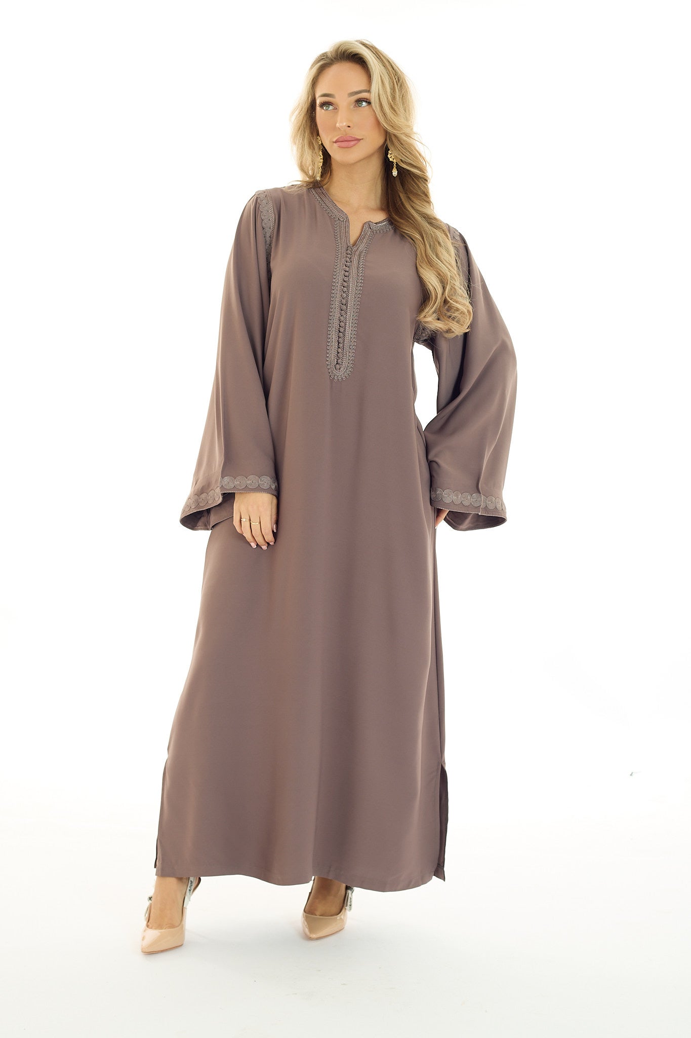 Caftan Safiya Taupe