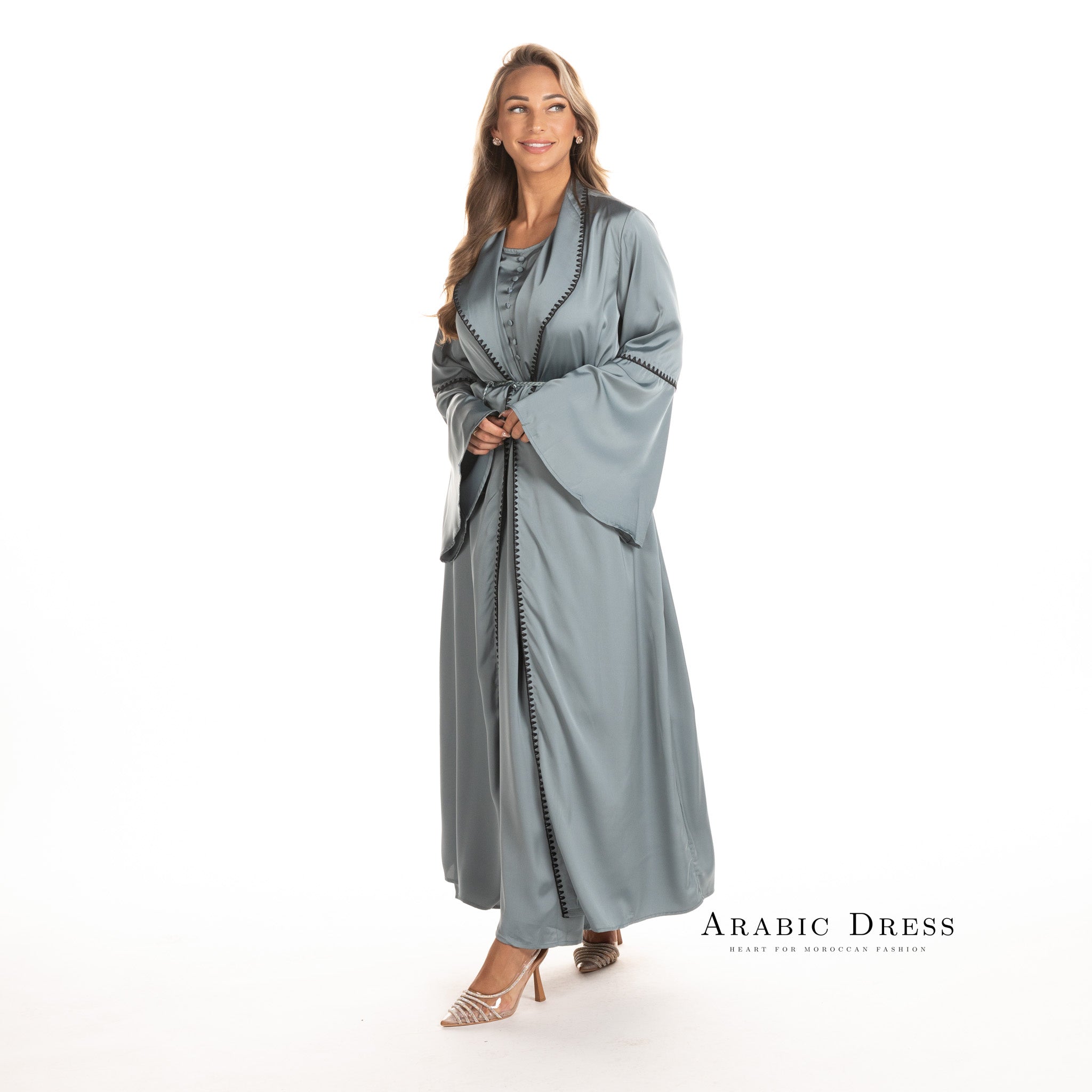 Kimono Mila Grey Blue