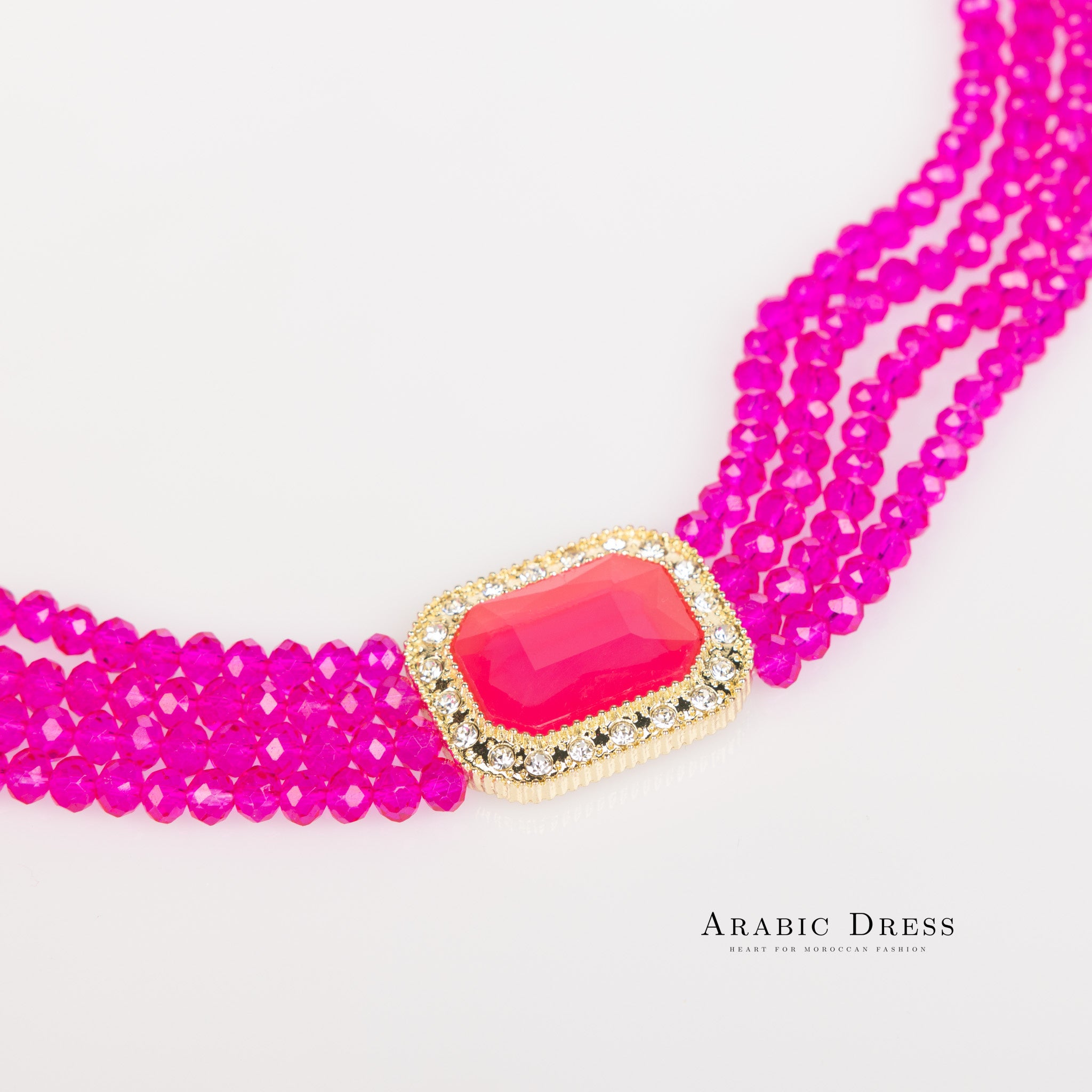 Fuchsia Mi-So Necklace set