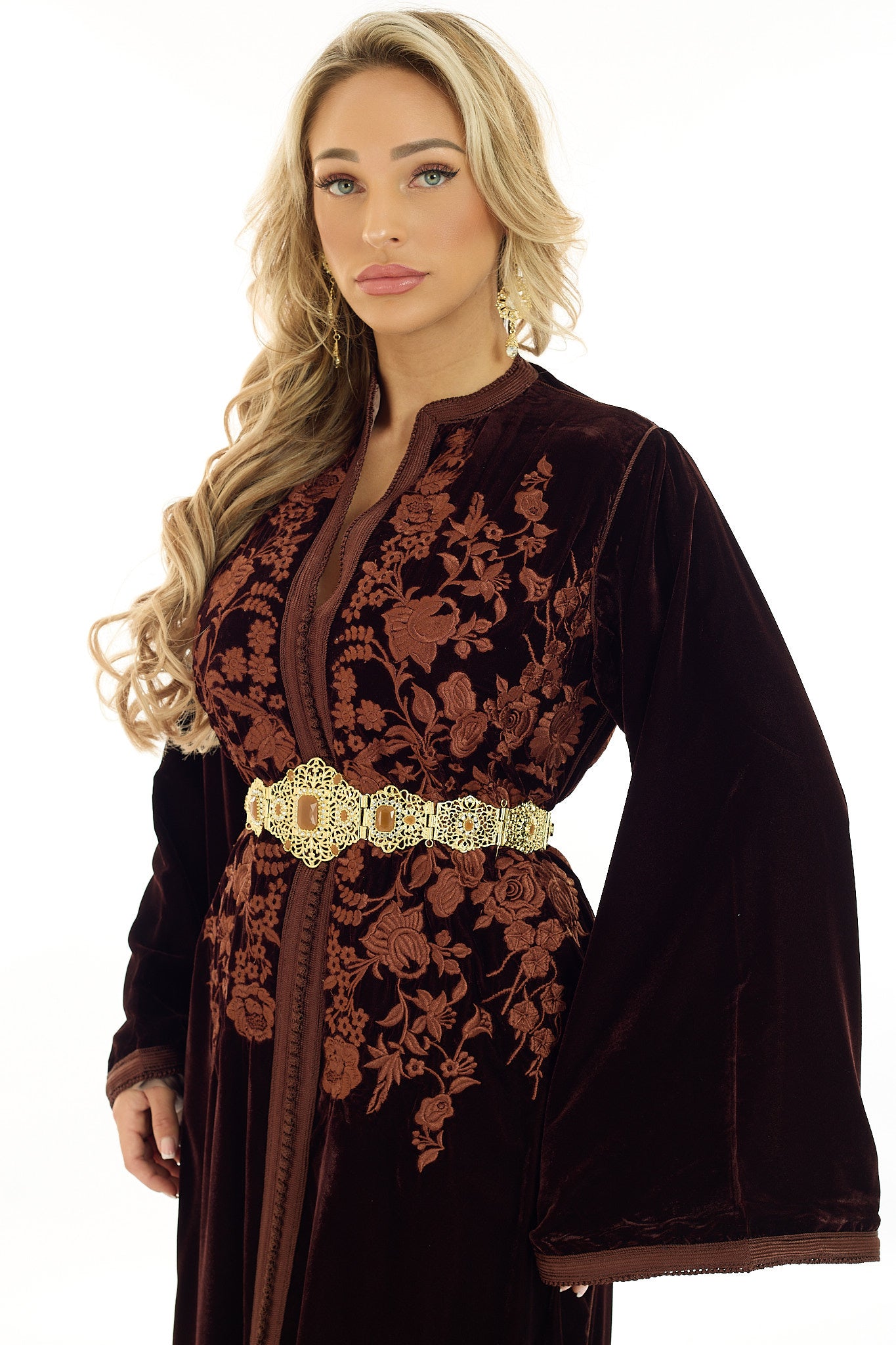 Caftan Amara Brown