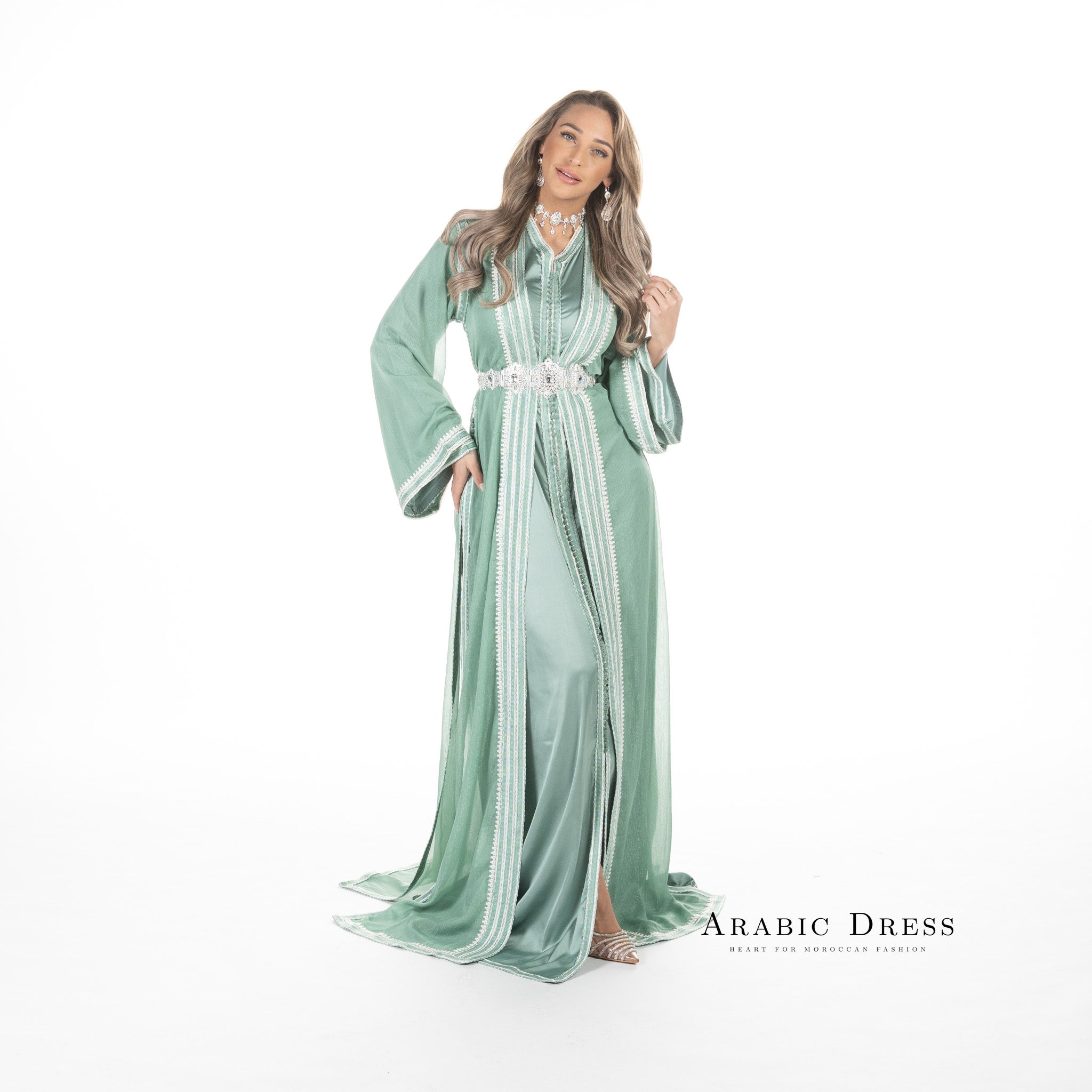 Caftan Hiba Green