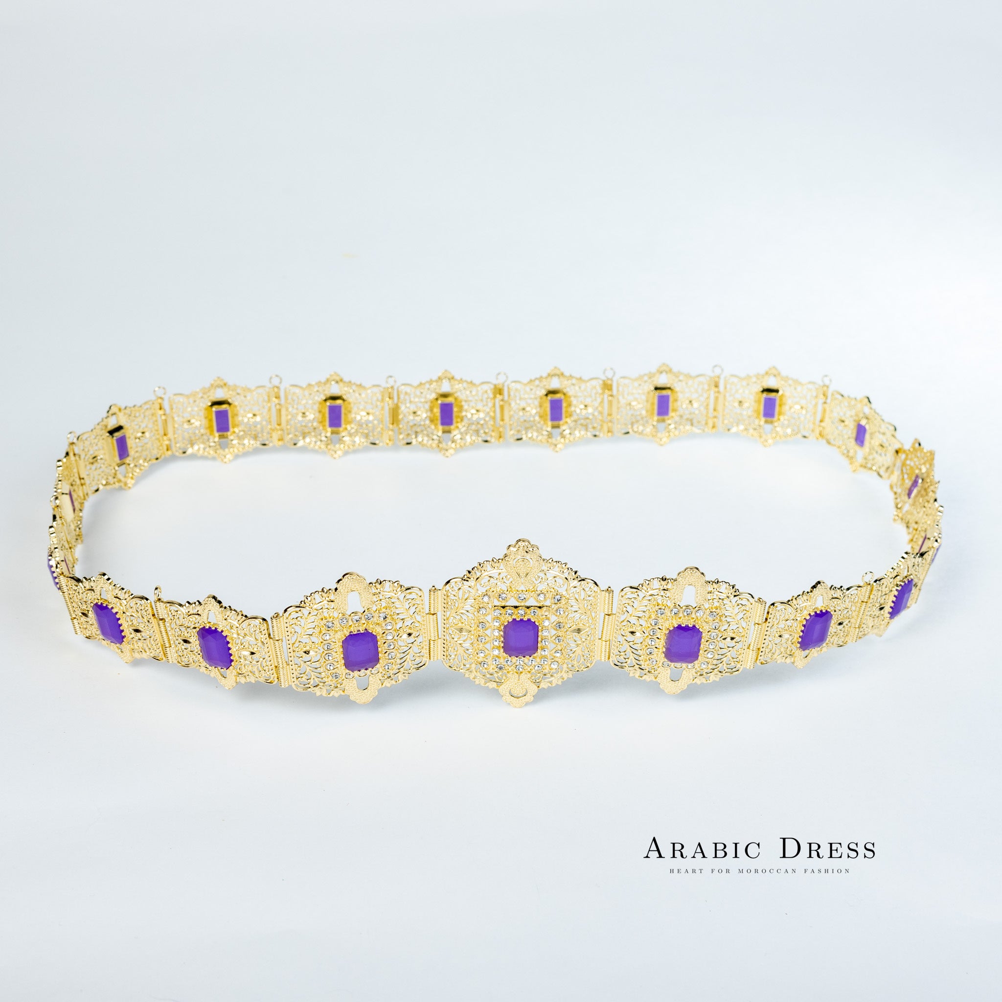Mihi Gold/Violet Belt