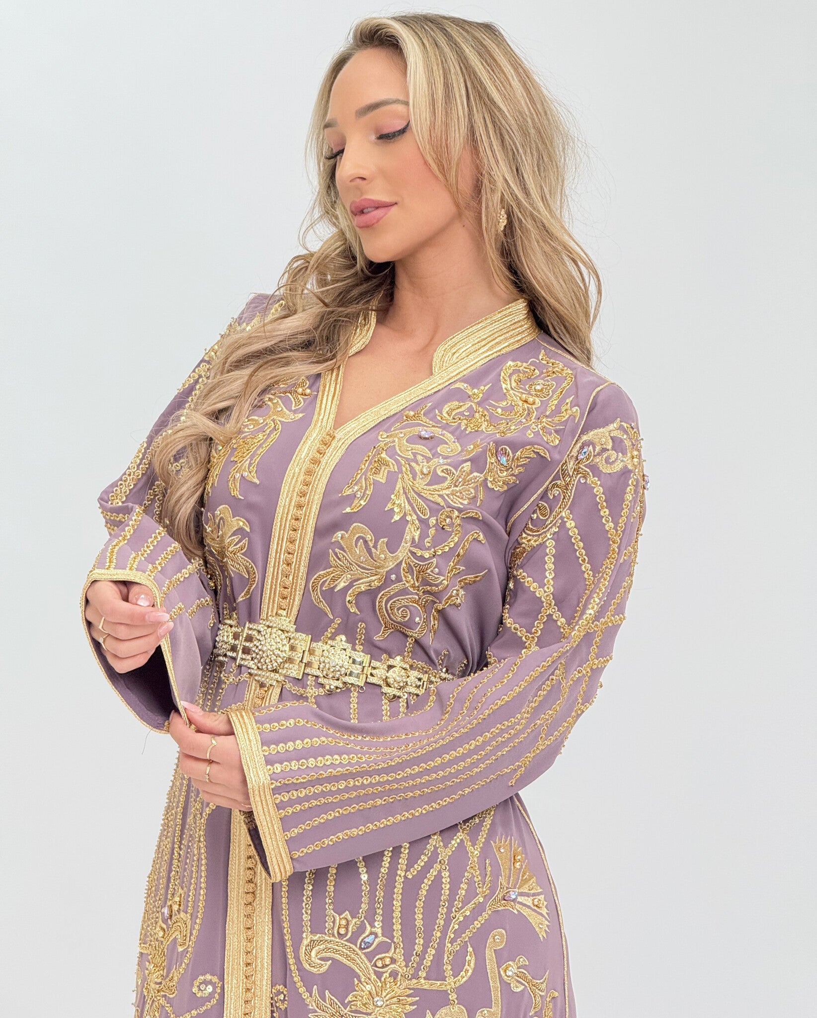 Caftan Liyana Purple