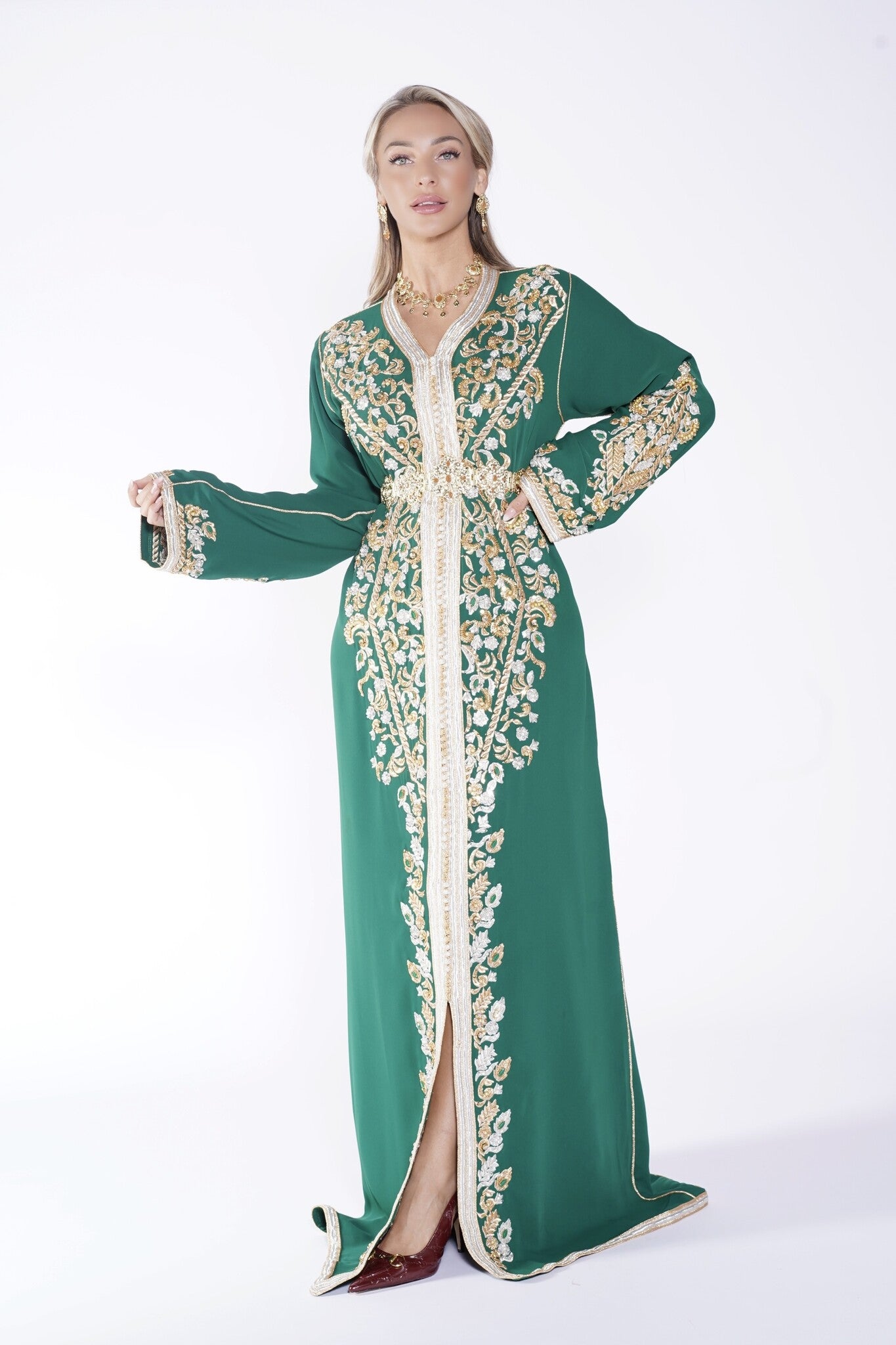 Caftan Ayanna Darkgreen