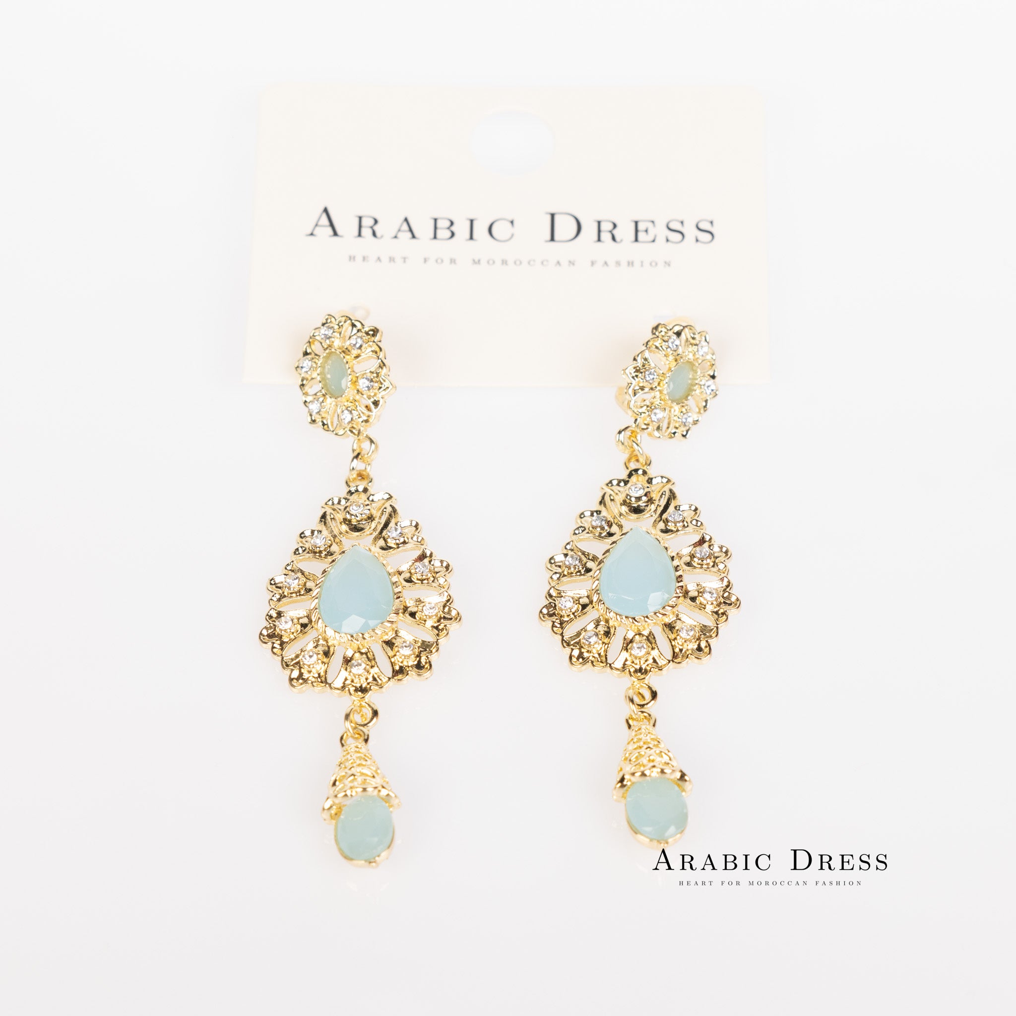 Turquoise Ara Earrings