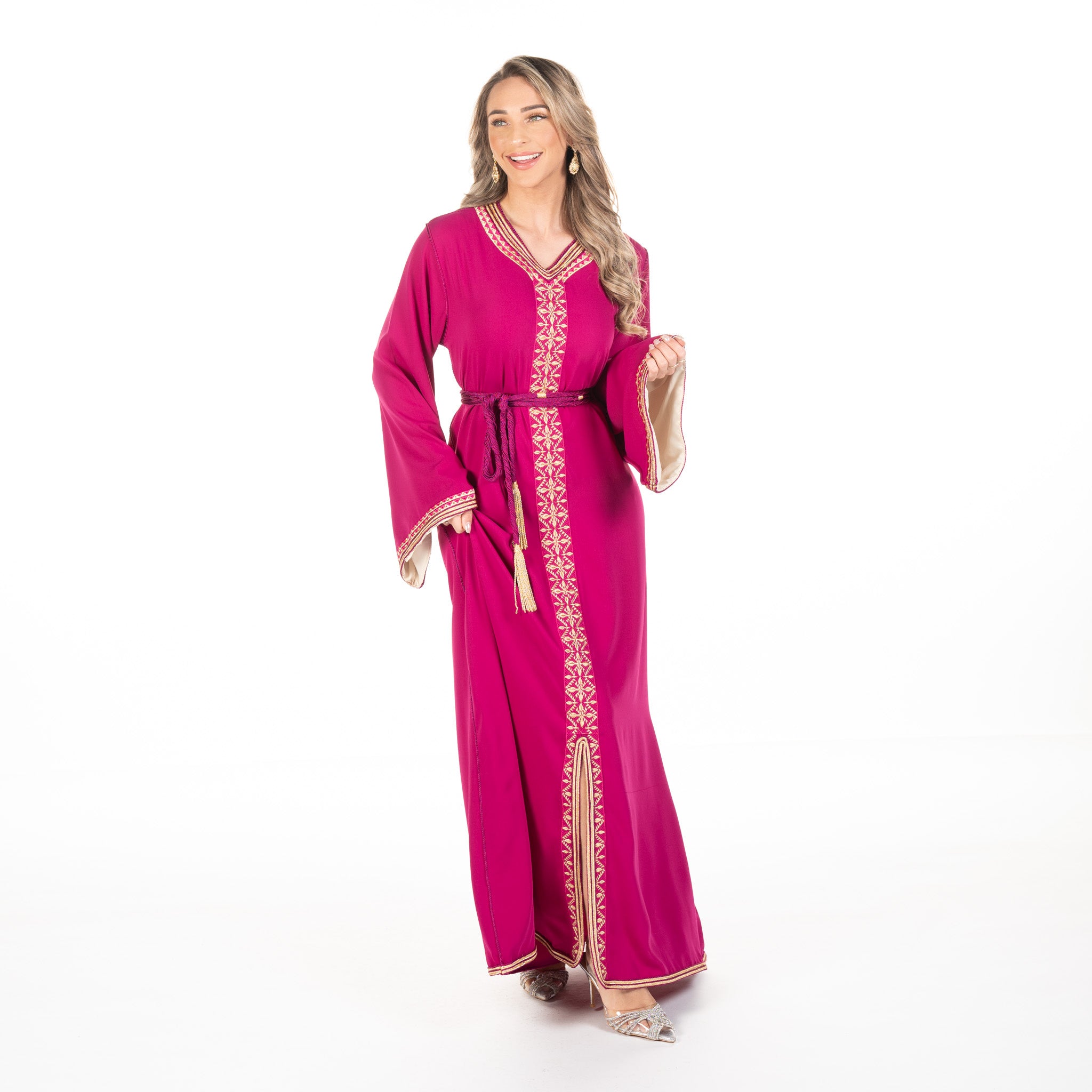 Caftan Basma  Magenta