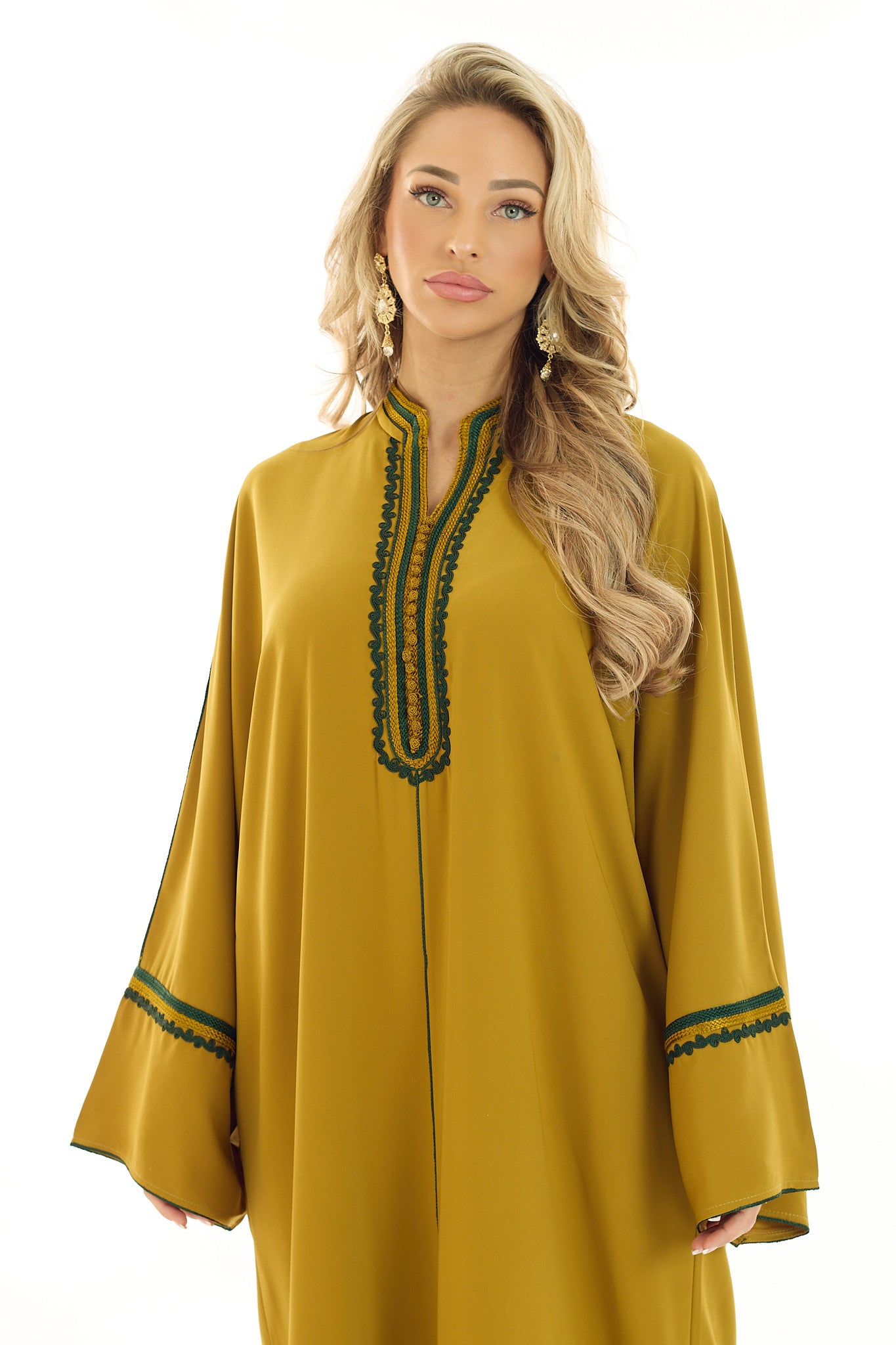 Caftan Samara Lime Green
