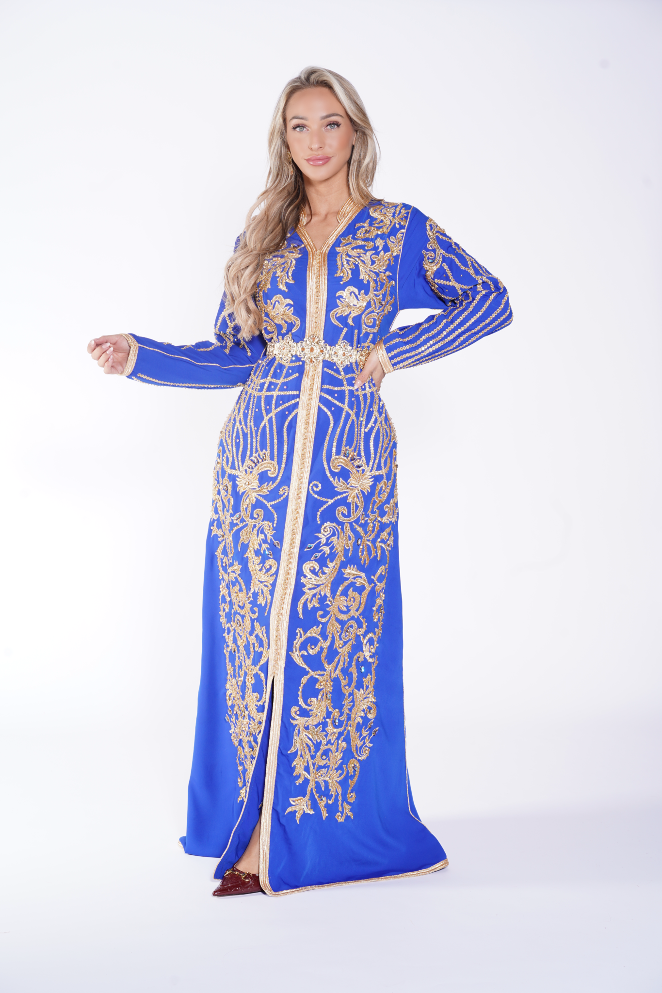 Caftan Liyana Royalblue