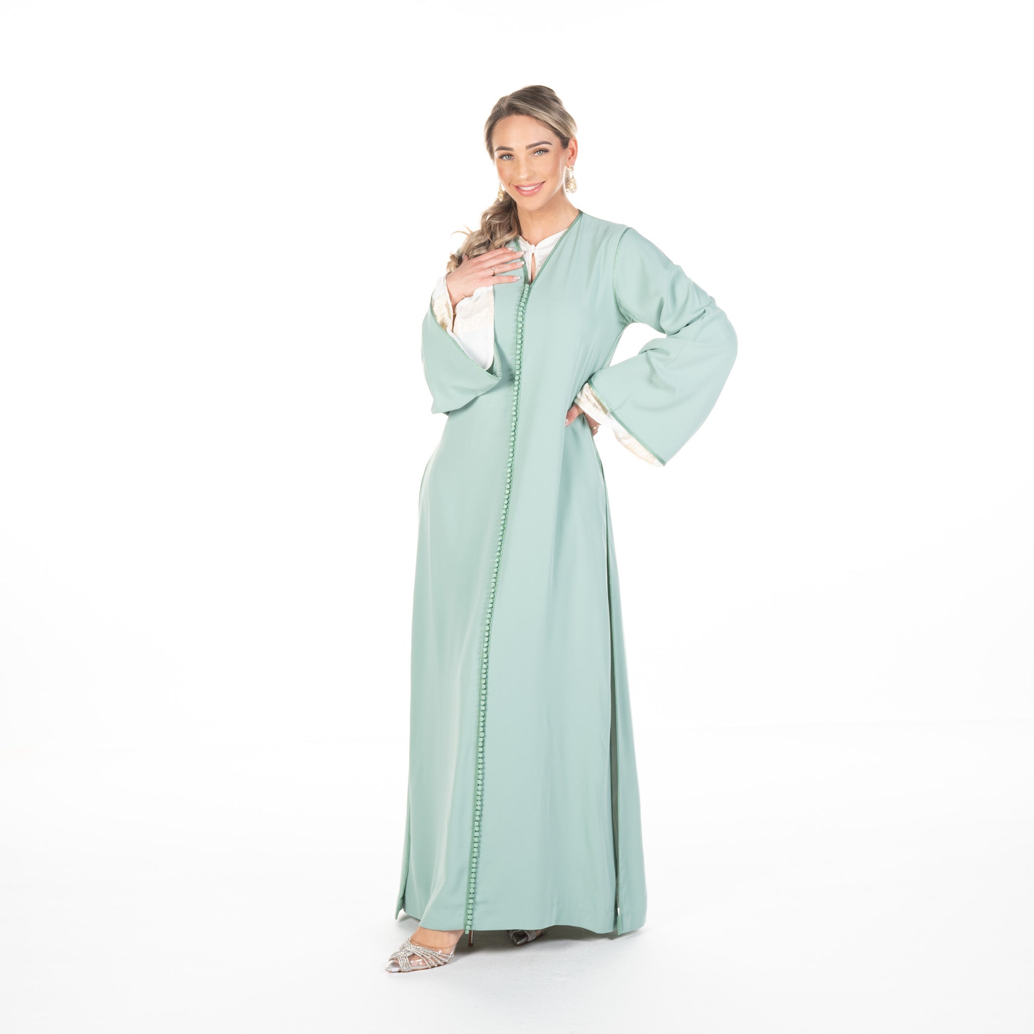 Caftan Nina Darkseagreen