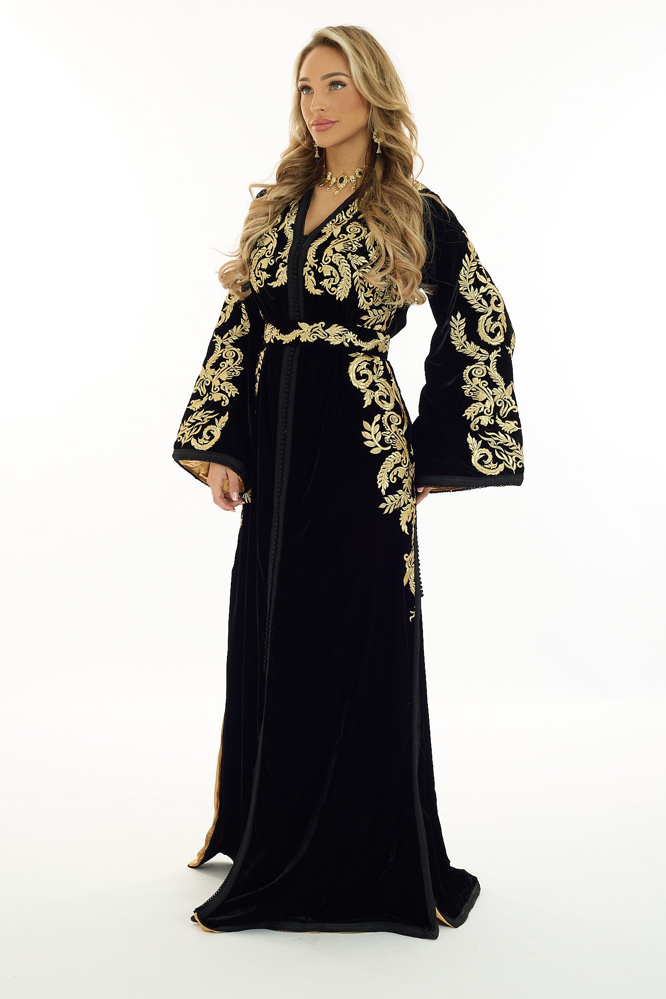 Caftan Nisma Black