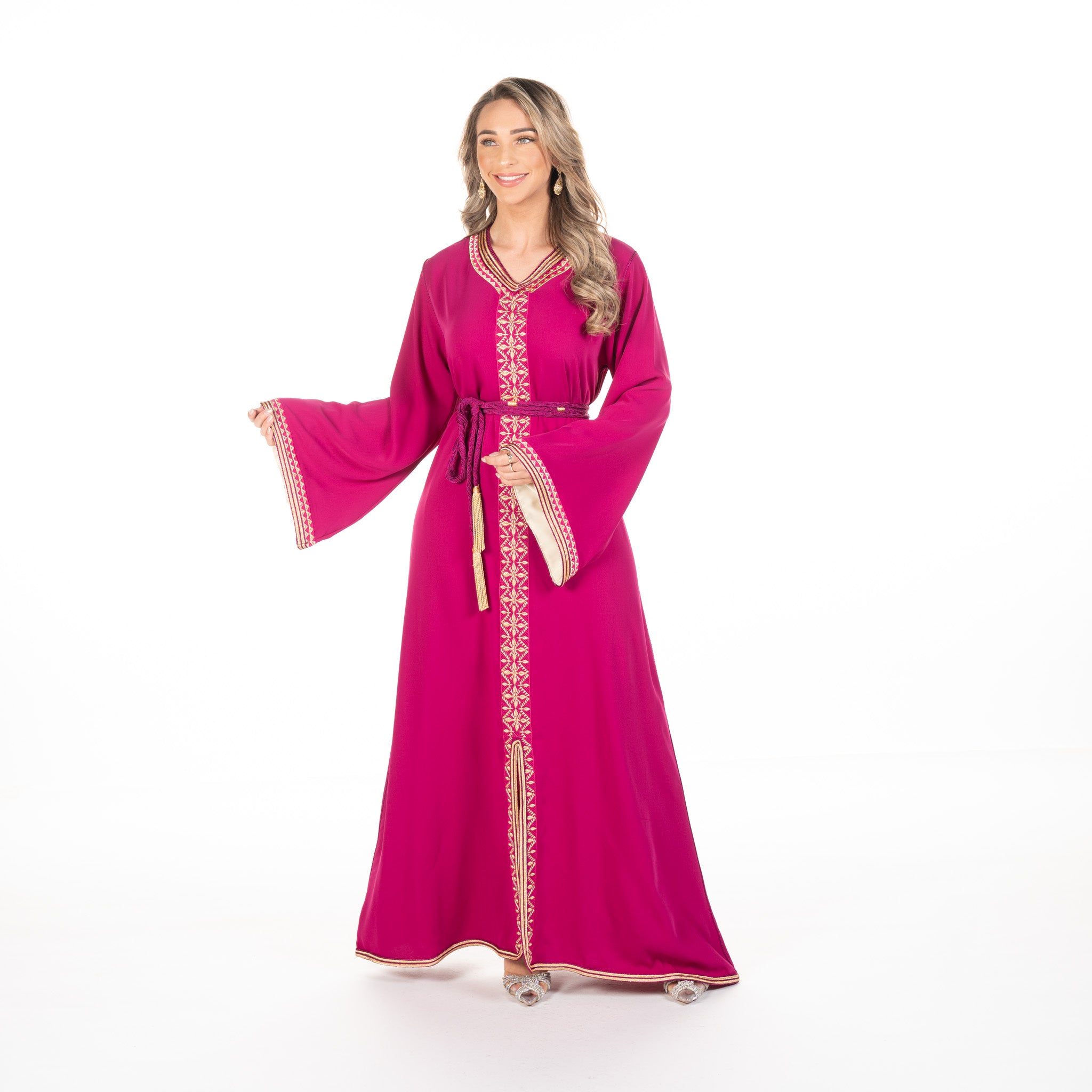 Caftan Basma  Magenta