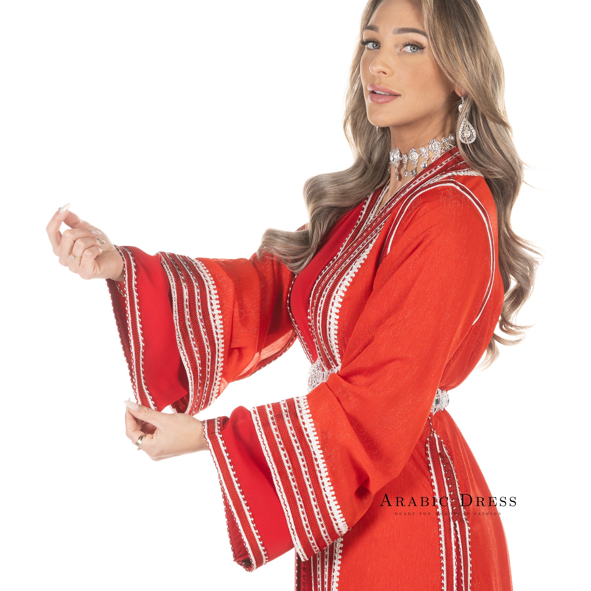 Caftan Hiba Red