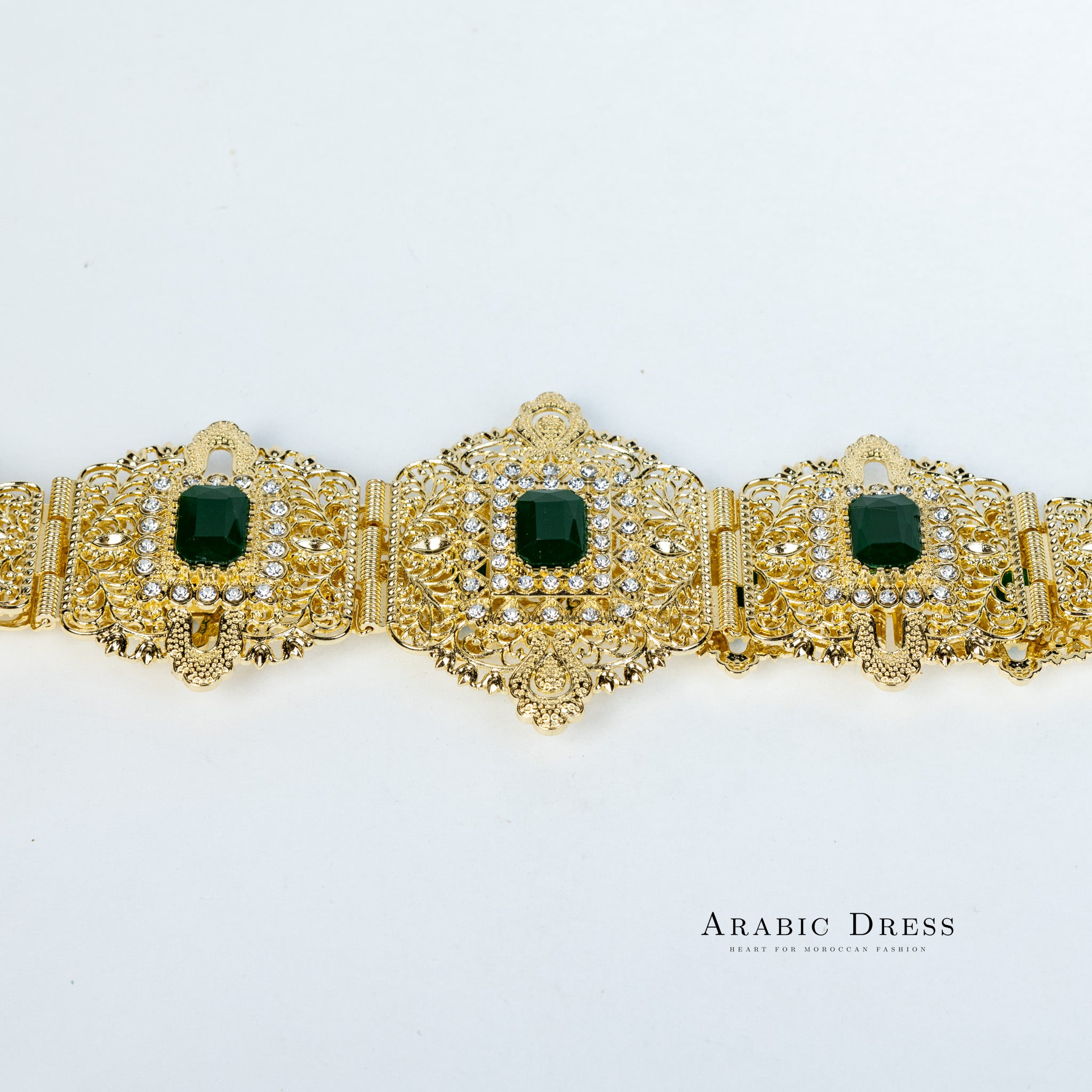 Mihi Gold/Darkgreen Belt