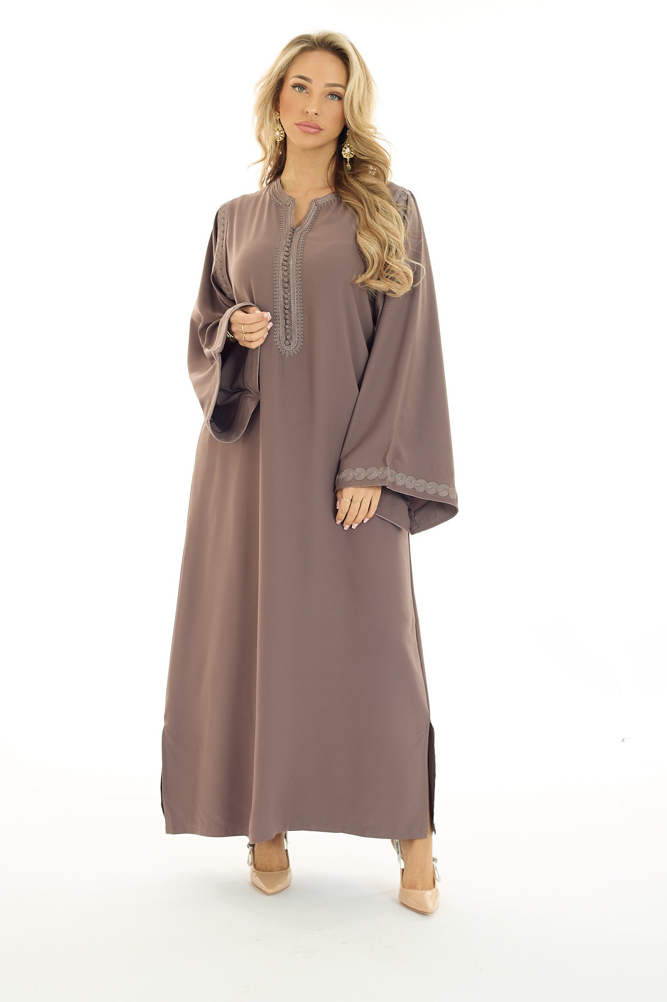 Caftan Safiya Taupe