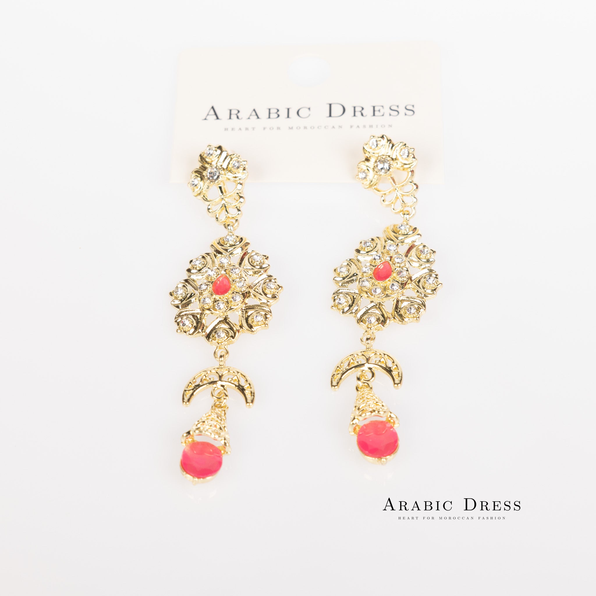 Fuchsia Ora  Earrings