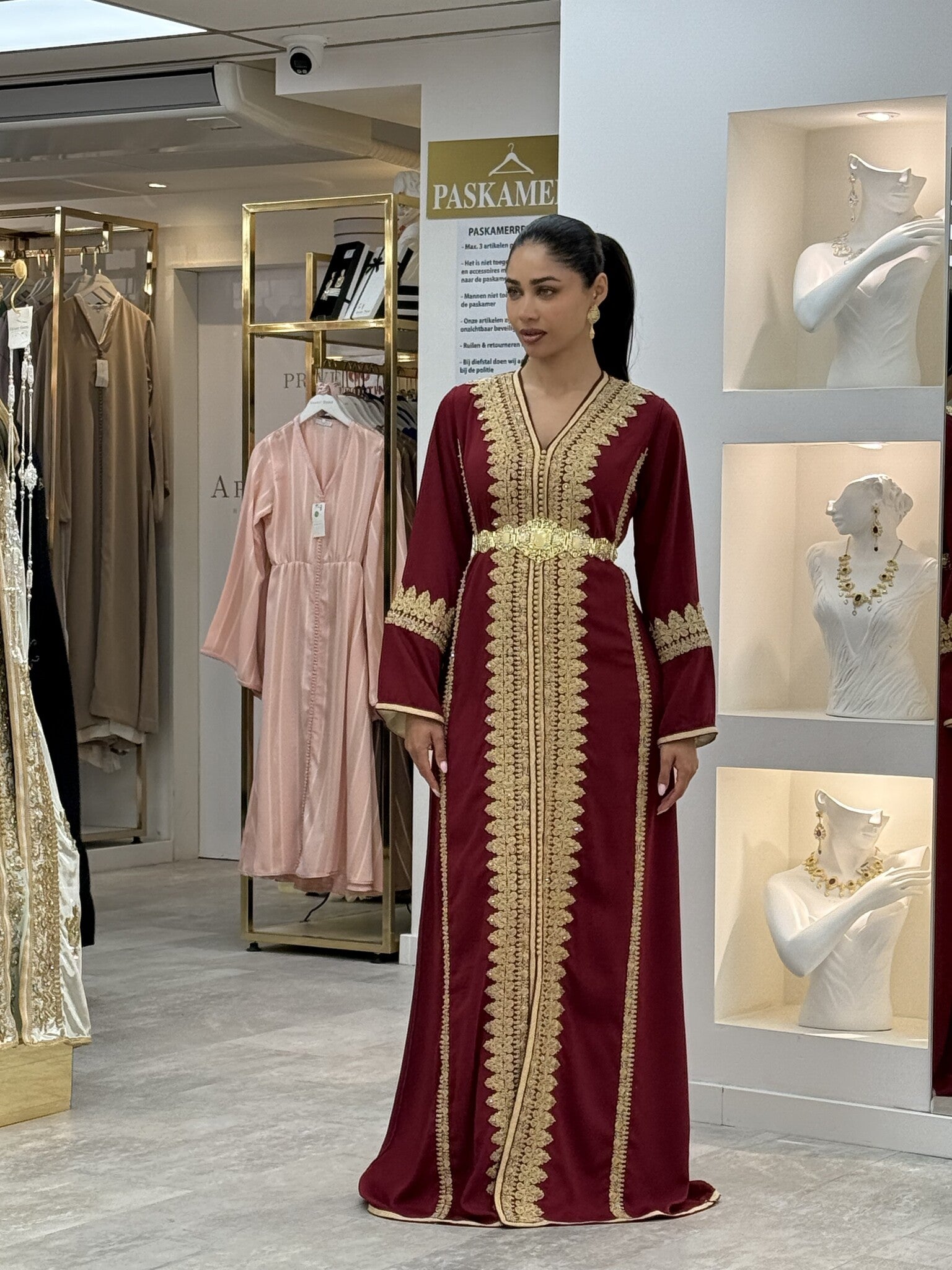 Caftan Sundus Pomegrante