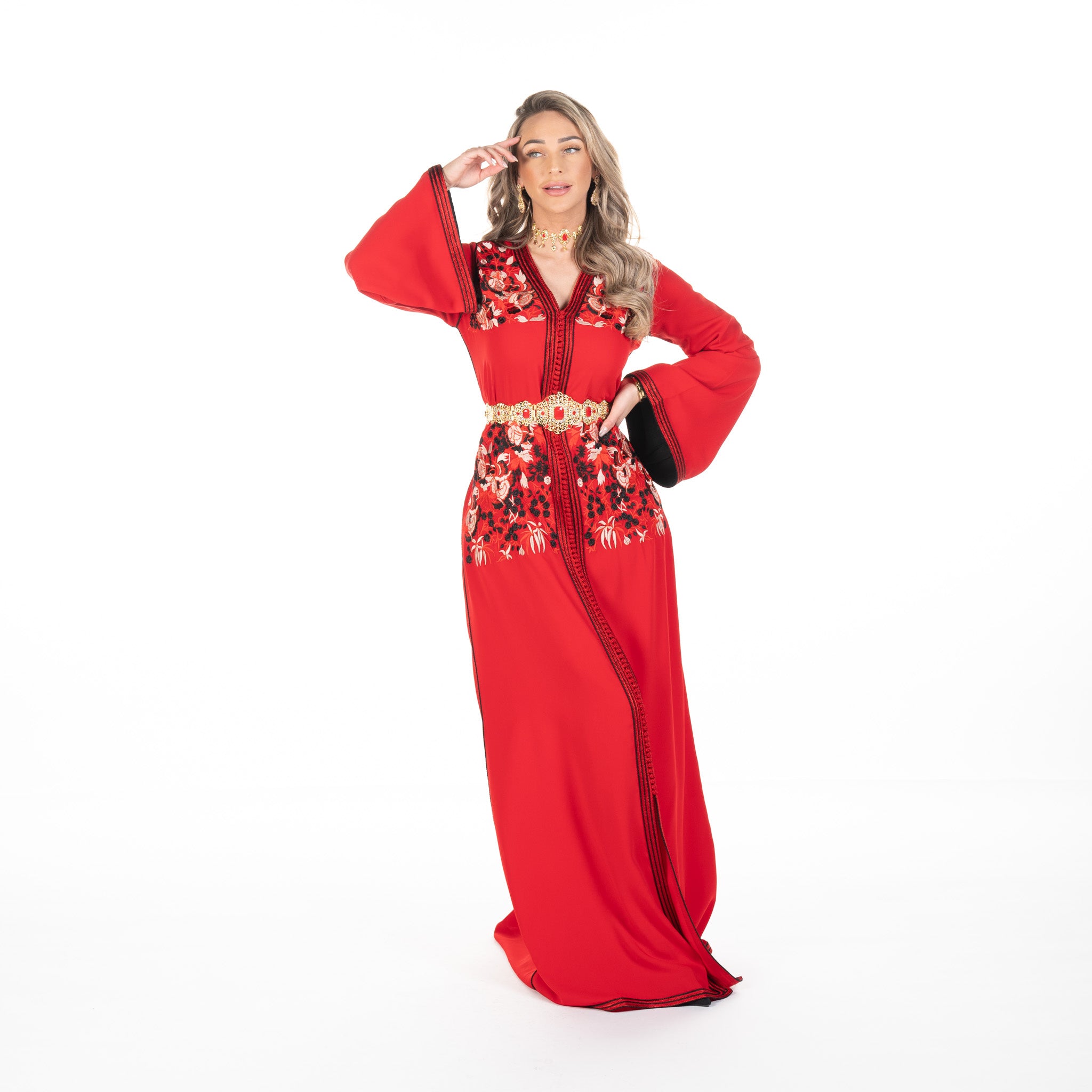 Caftan Dima Red