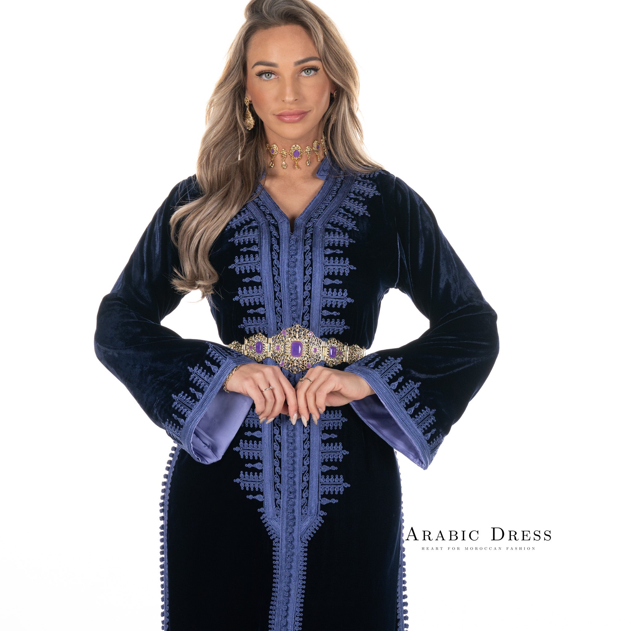 Caftan Noheila Oxford/Purple