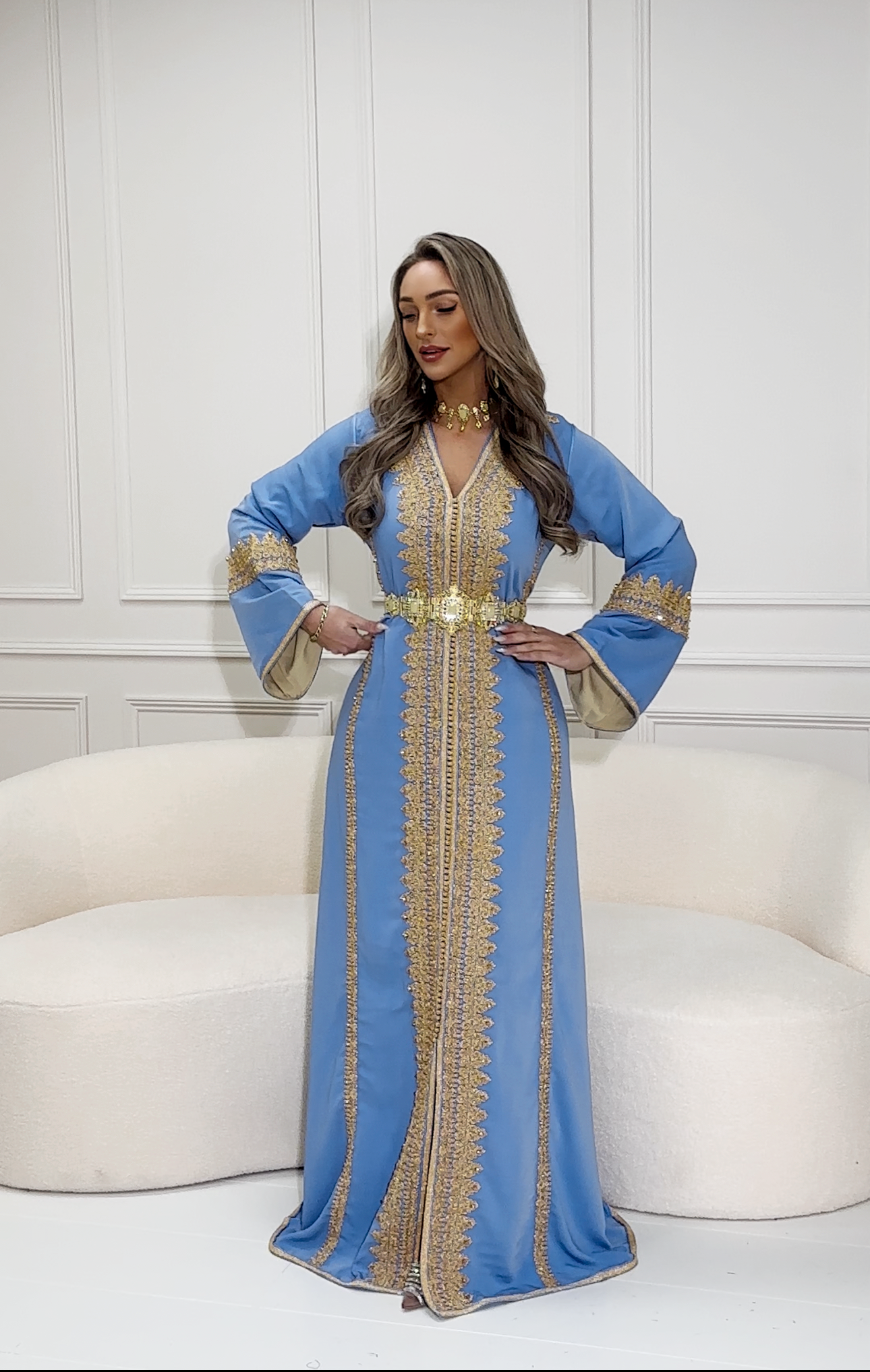 Caftan Sundus Blue