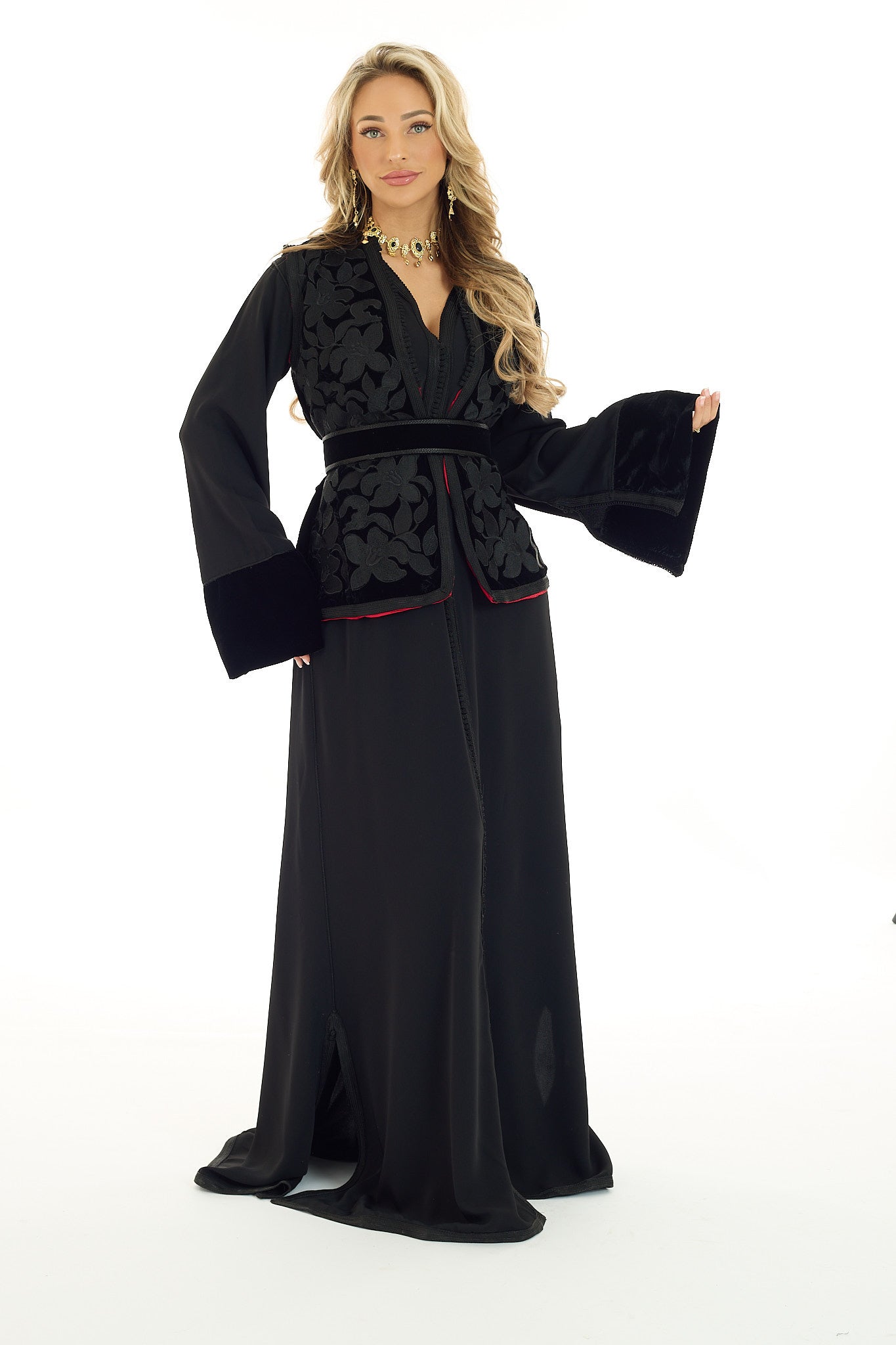Caftan Solana Black