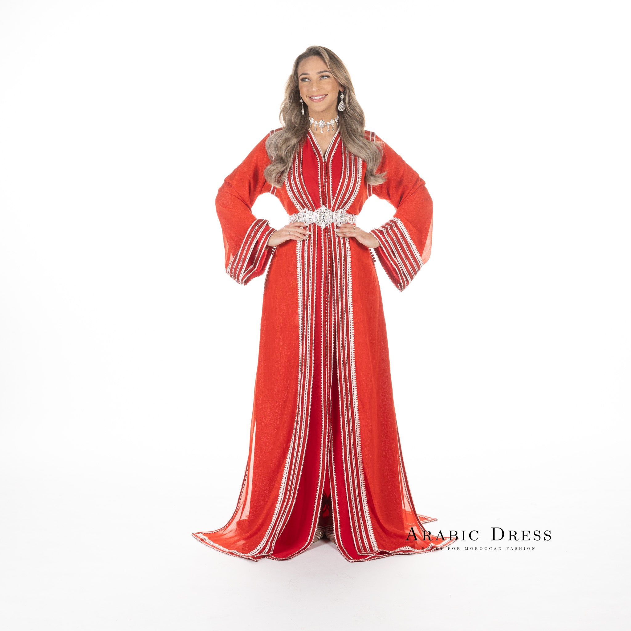 Caftan Hiba Red