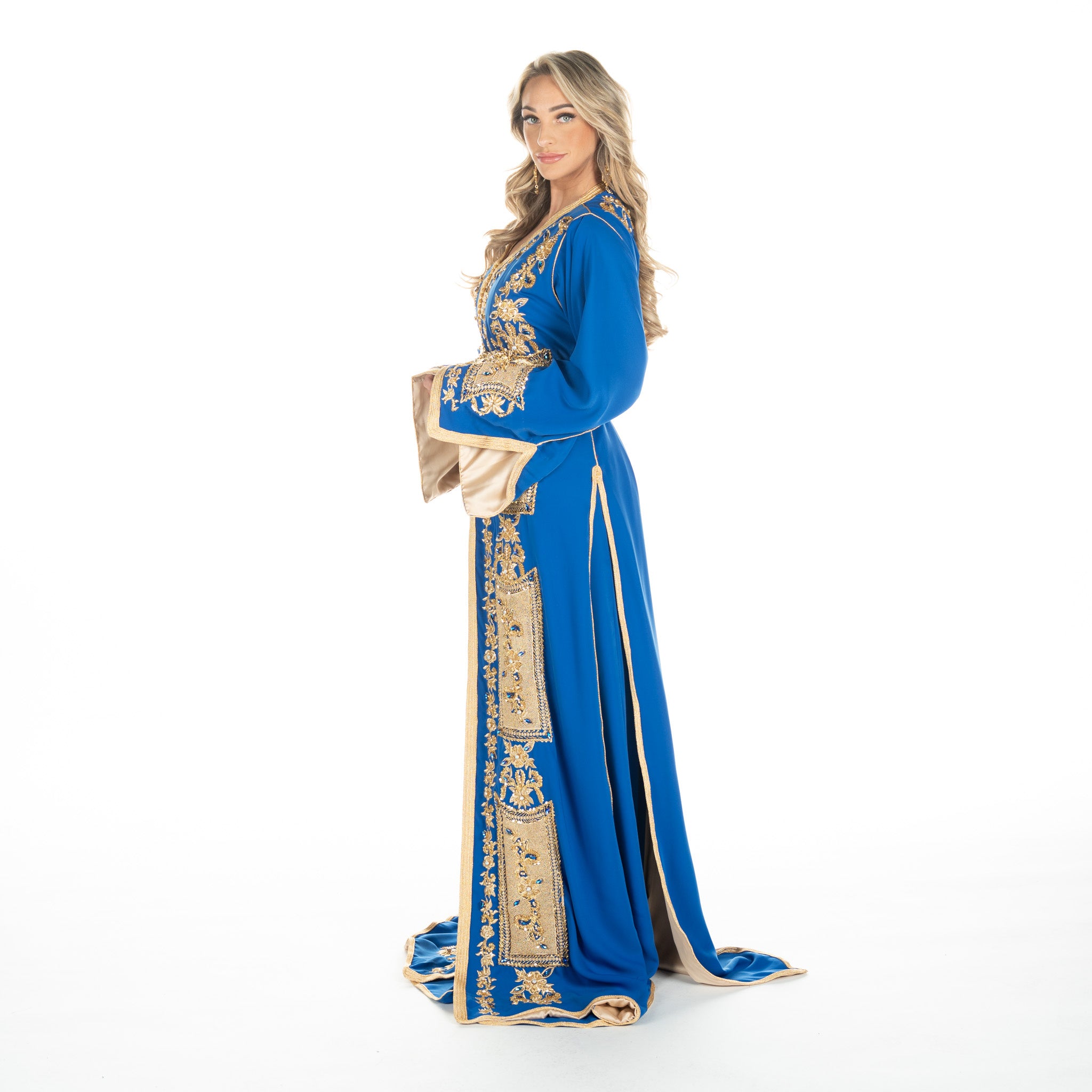 Exclusieve Caftan Levi  Blue